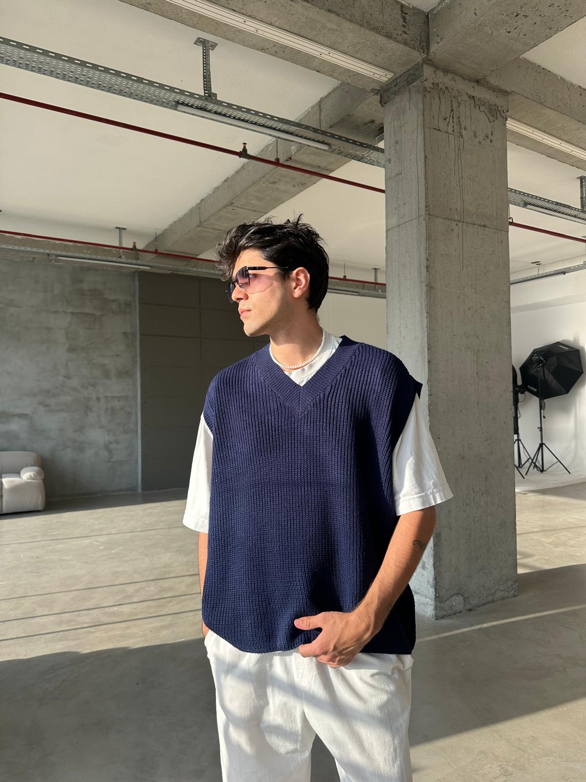 Urban Triko Basic Süveter - Lacivert