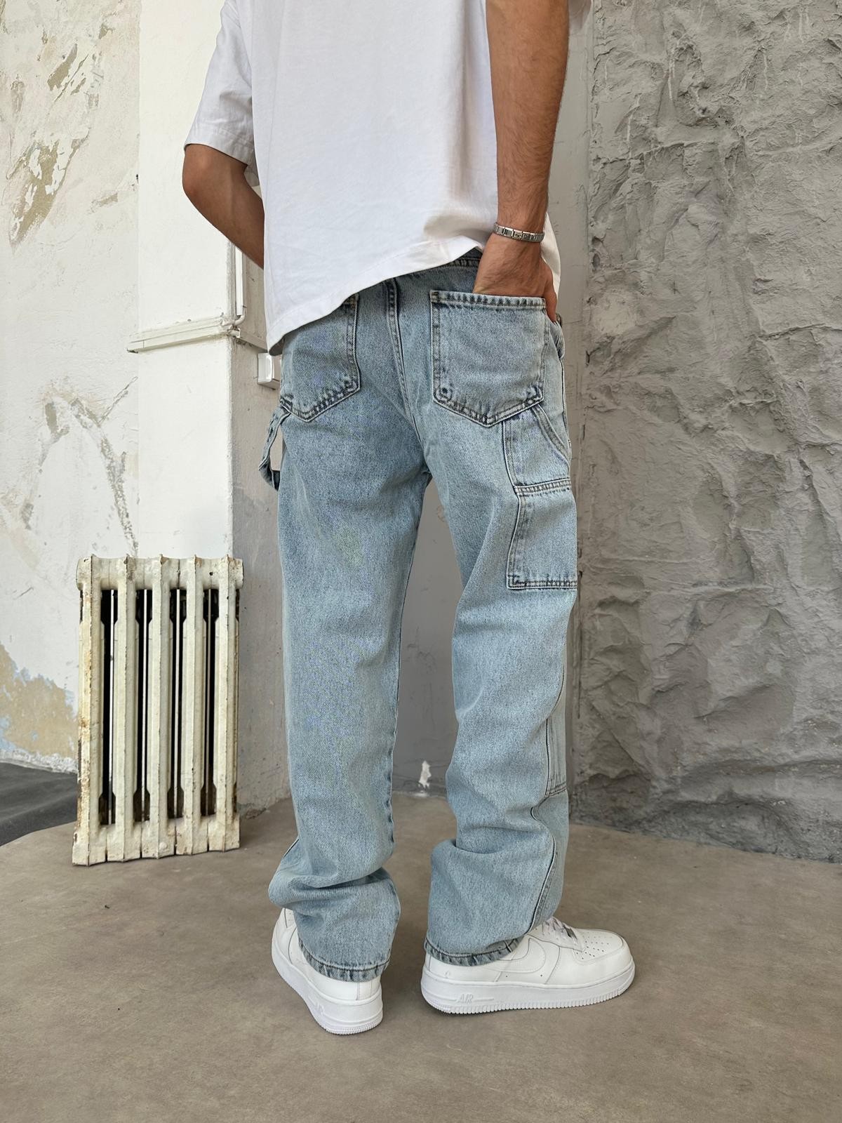 Blue Carpenter Baggy Jean