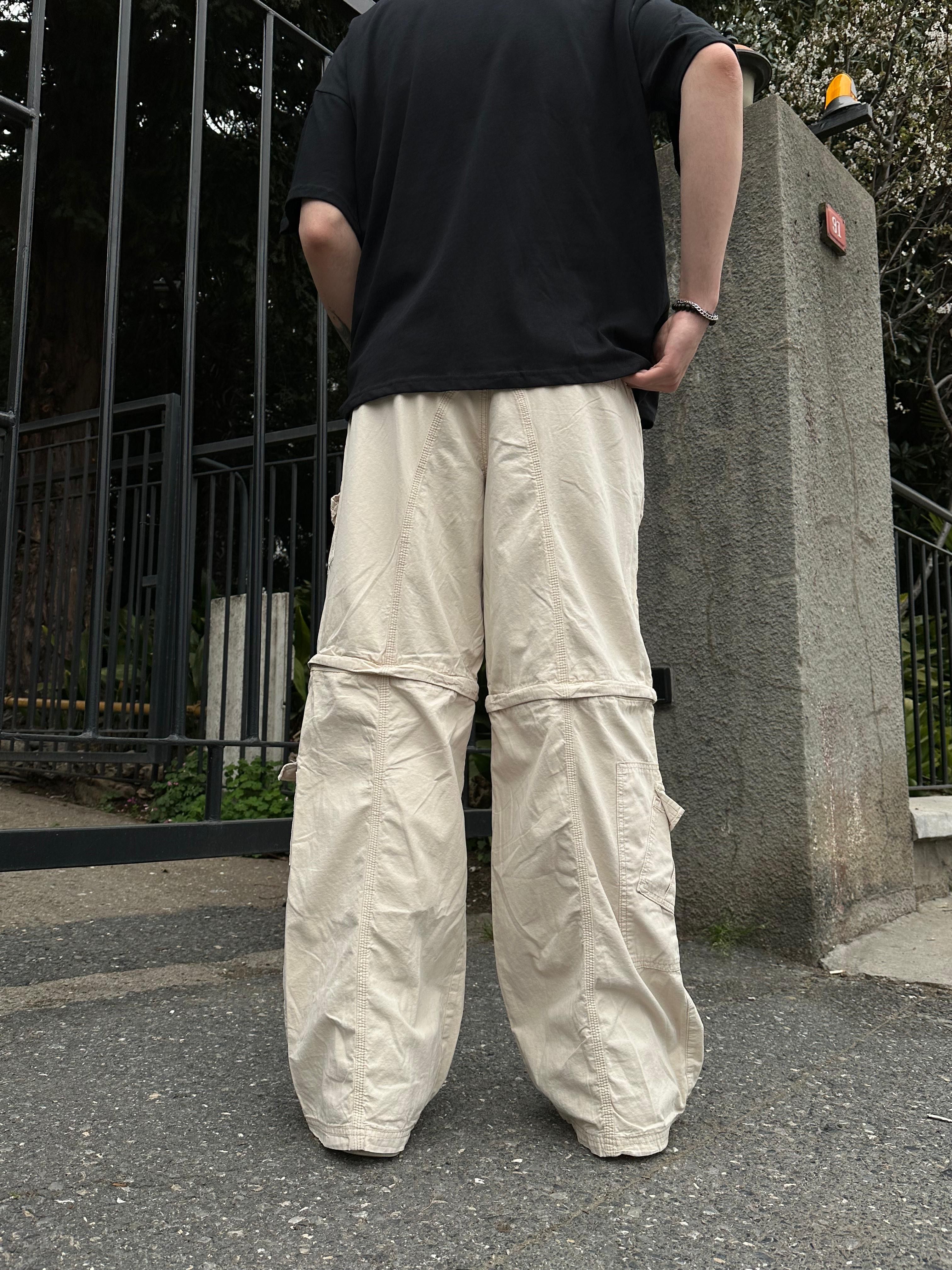 Beige Short x Pant Recyclable Pant