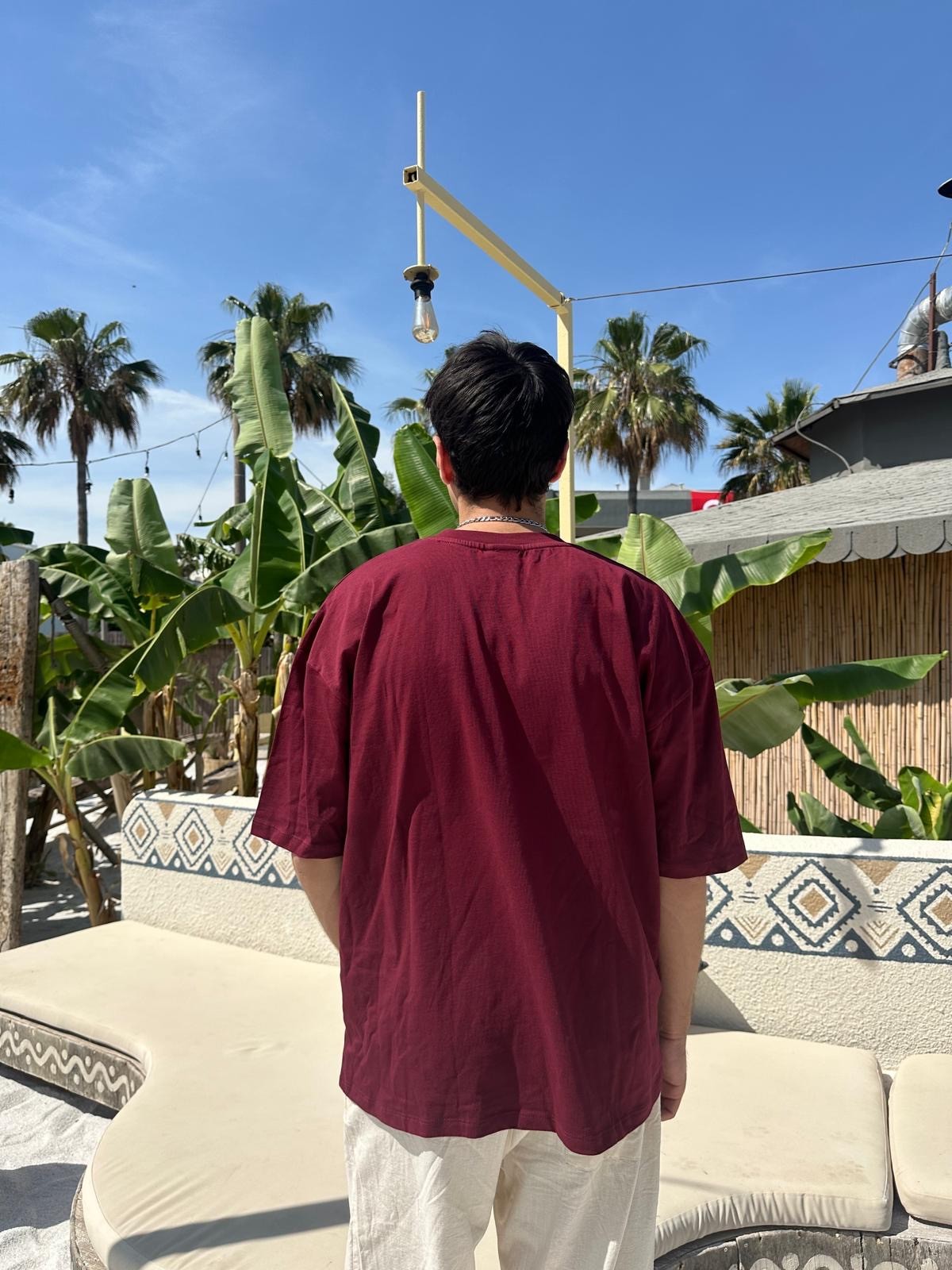 Bordo Sand Vibes Basic T-Shirt