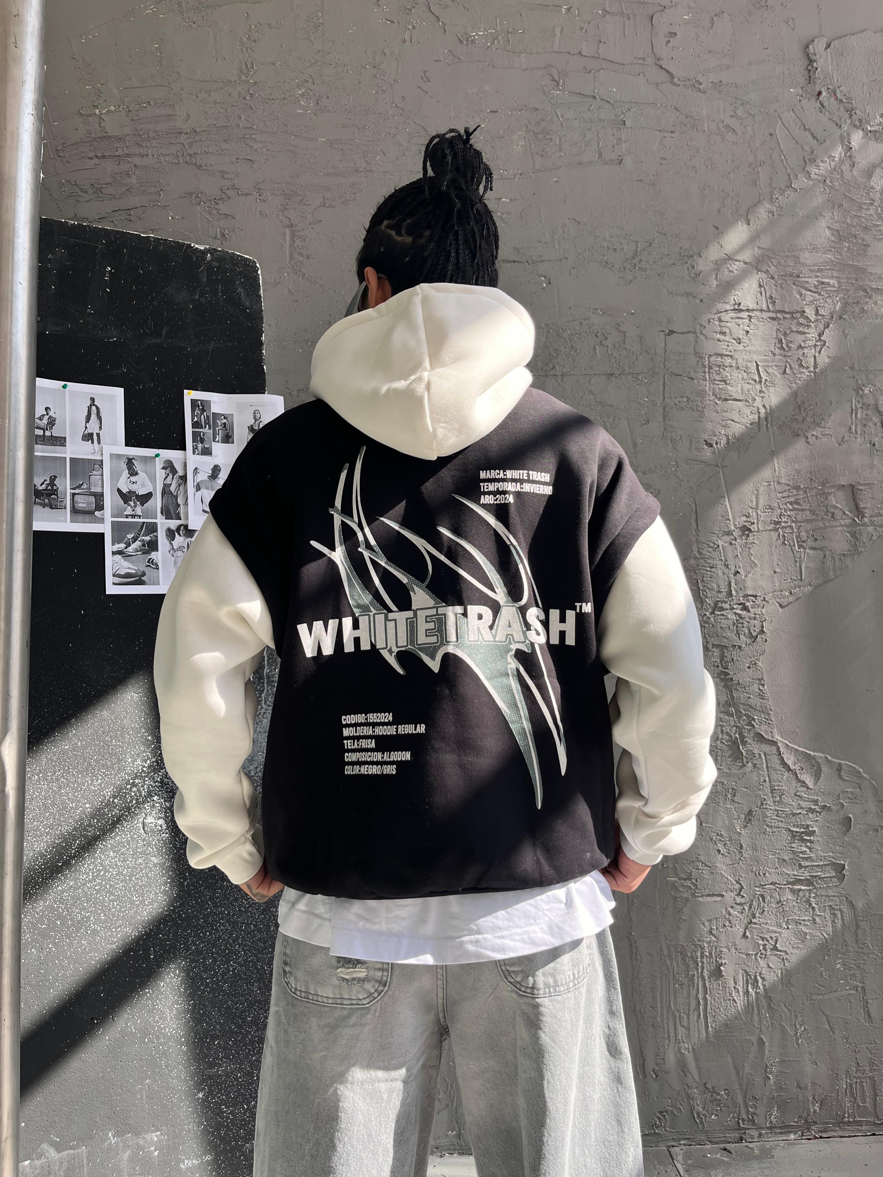 White Trash Oversize Hoodie