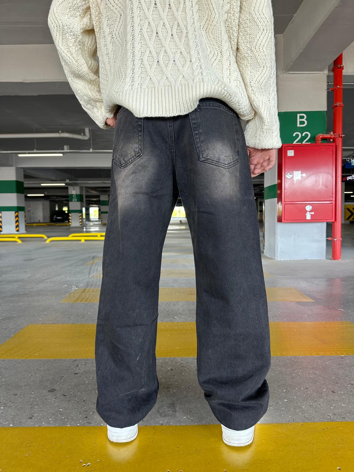 Wıde Brown Baggy Pantolon Alx