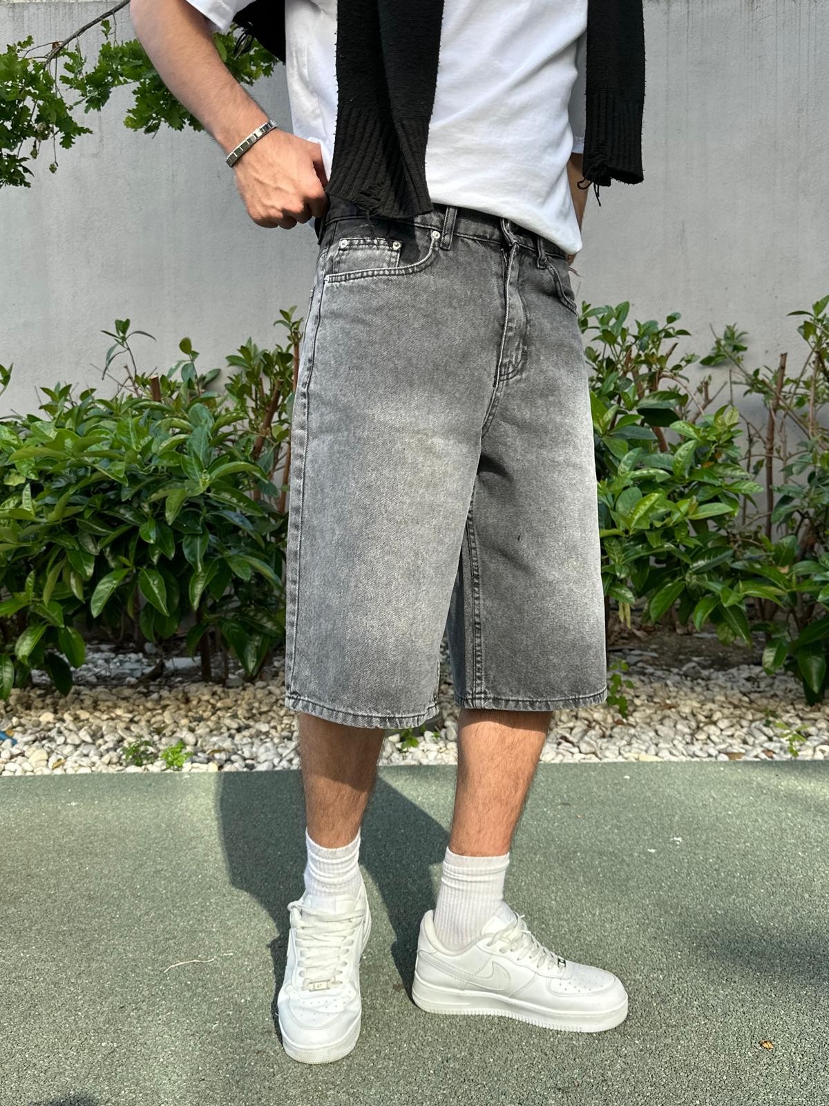 Vintage Fresh Stone Tint Kot Şort Alx