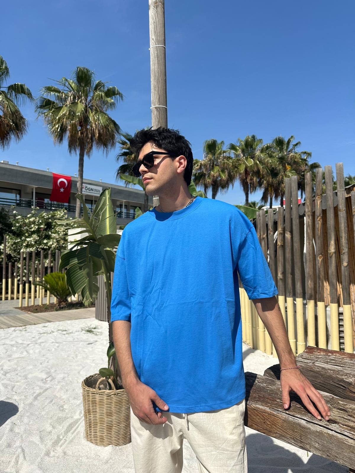 Mavi Sand Vibes Basic T-Shirt