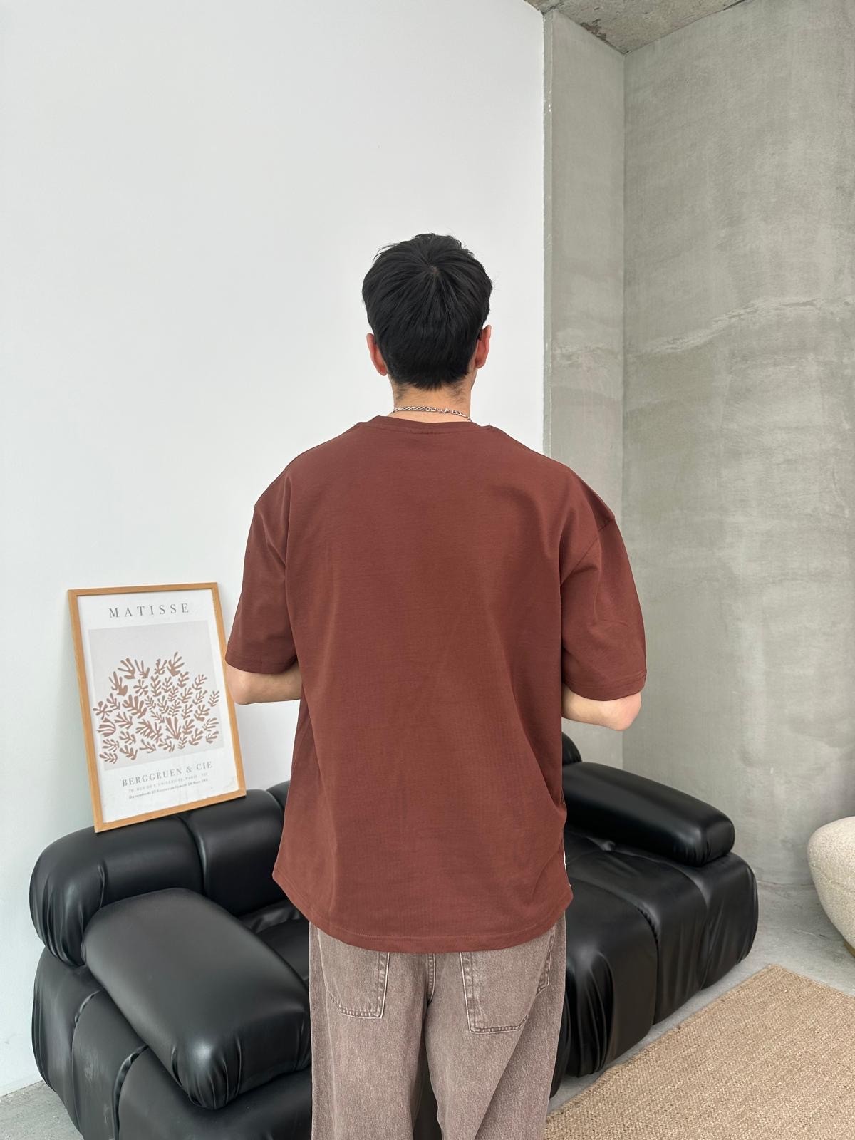 Broad State Reglan Kol Kahve T-Shirt