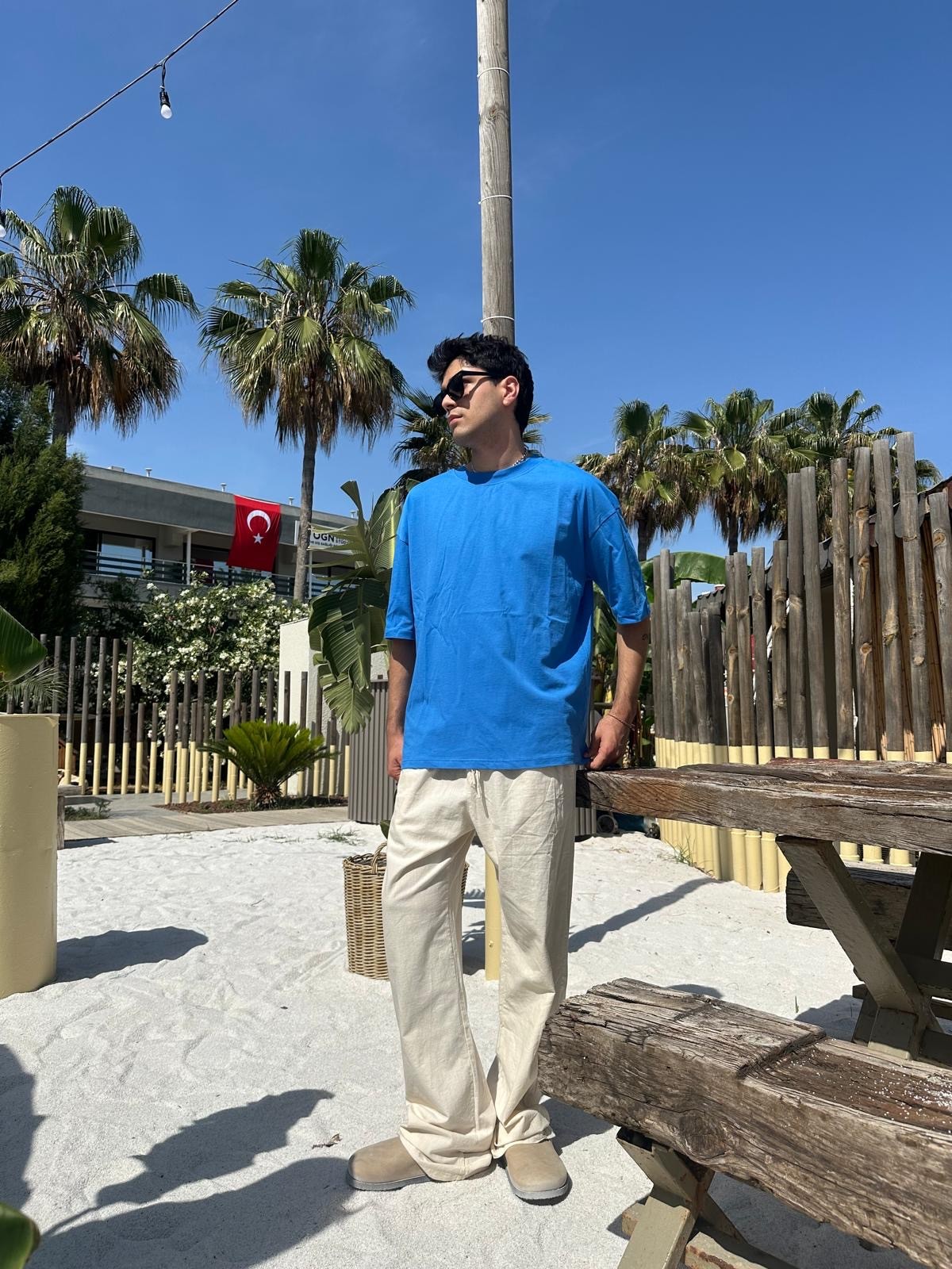 Mavi Sand Vibes Basic T-Shirt