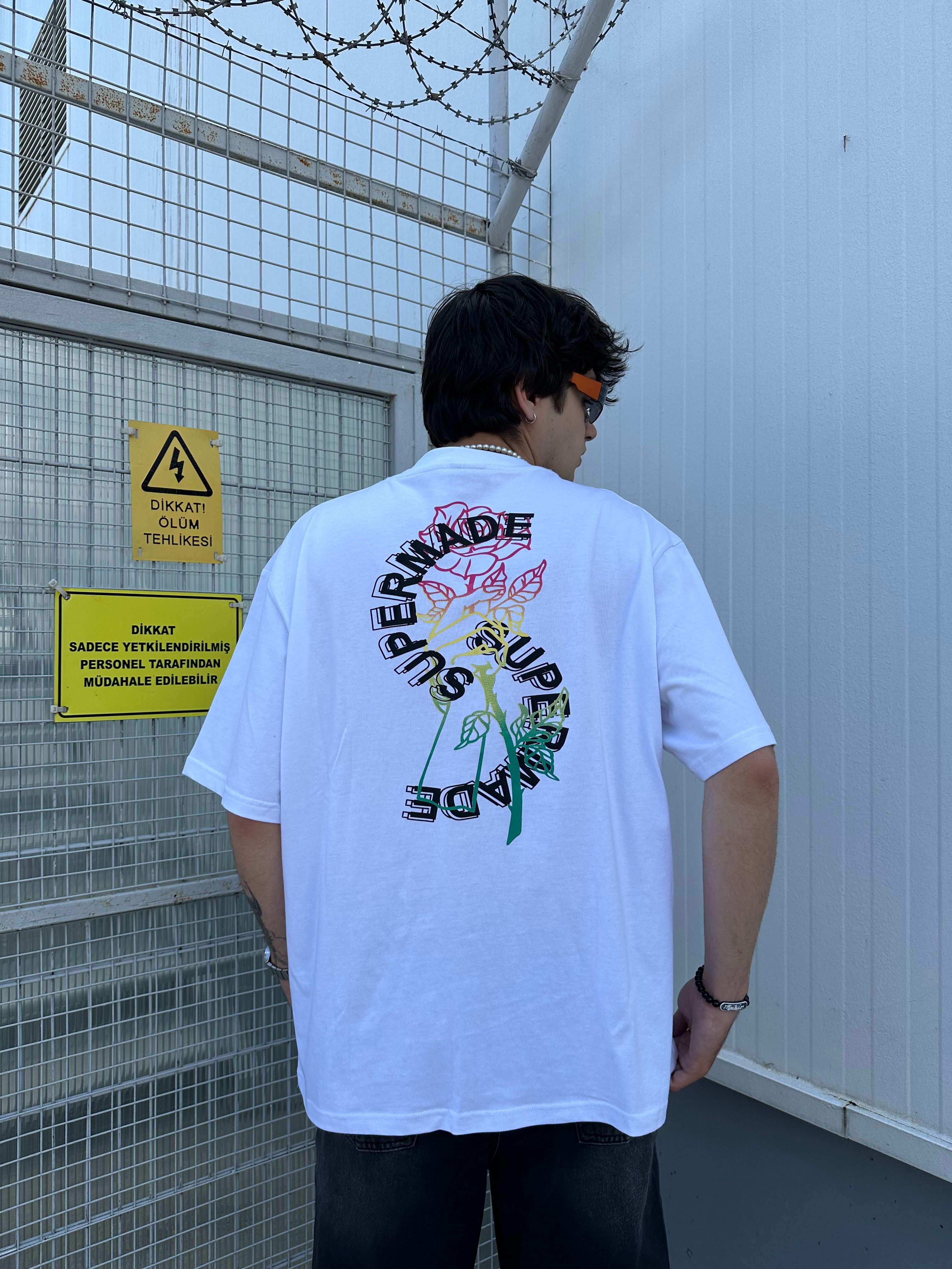 Supermade Rose Oversize Tshirt