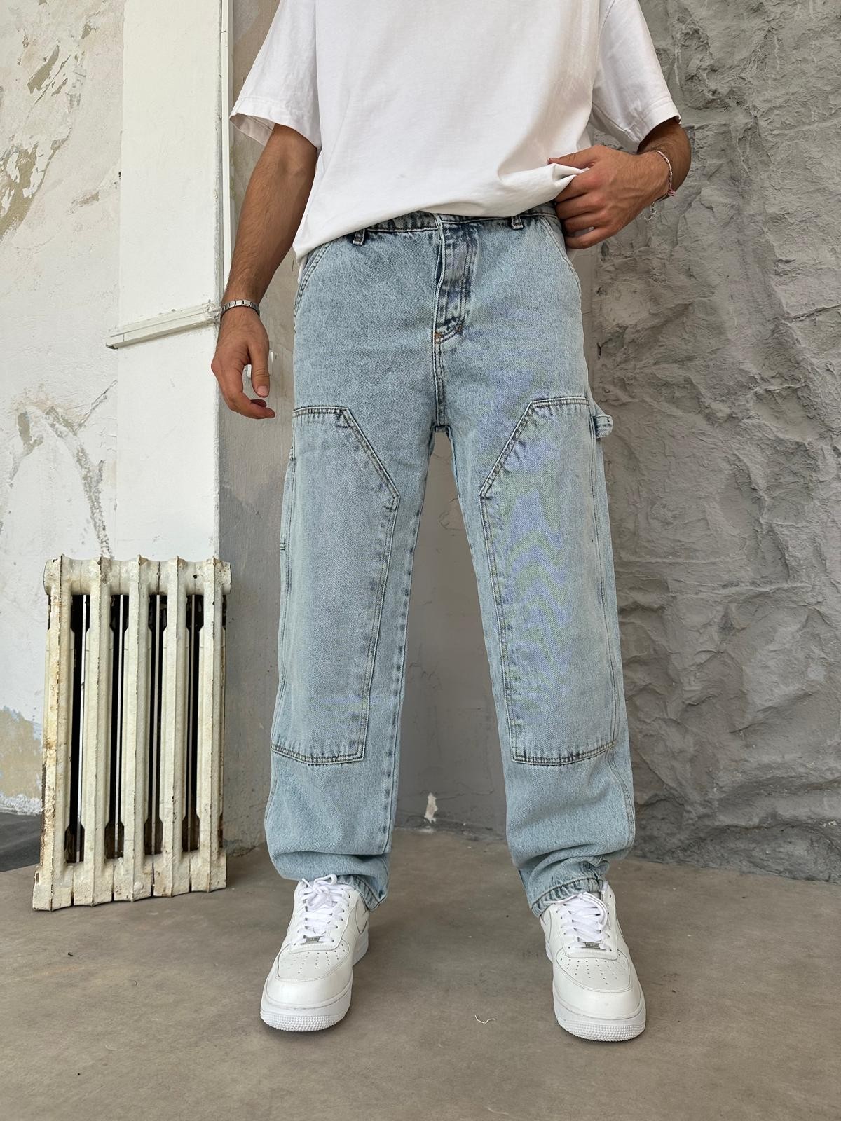 Blue Carpenter Baggy Jean