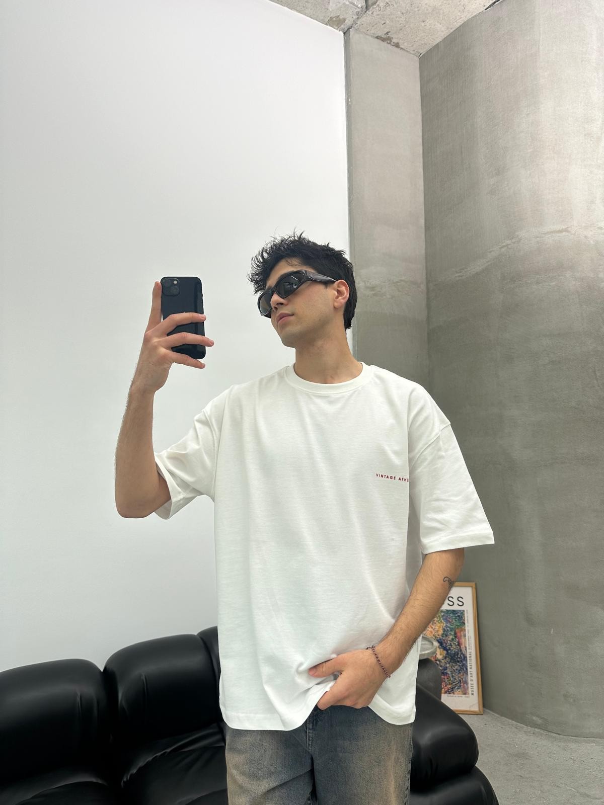 Goodrich Sportive Back Print White T-Shirt