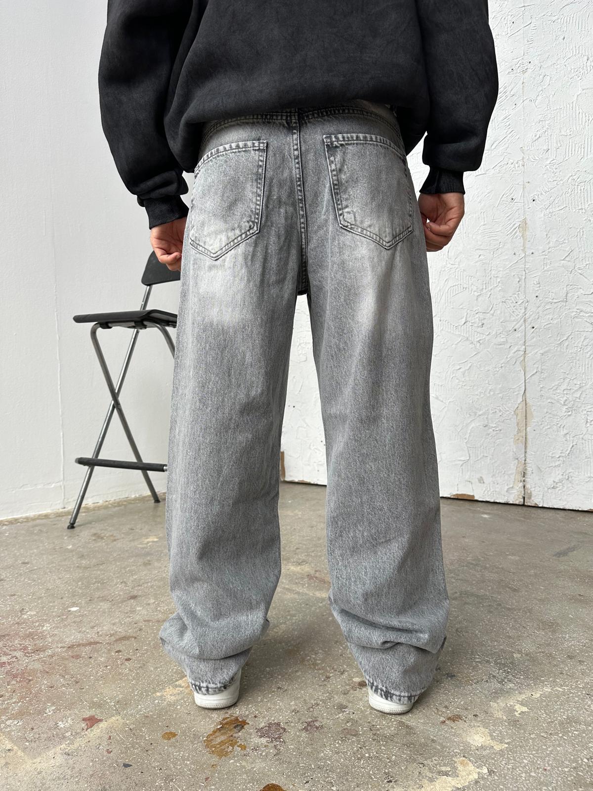 Stray Belt Grey Baggy Pantolon Alx