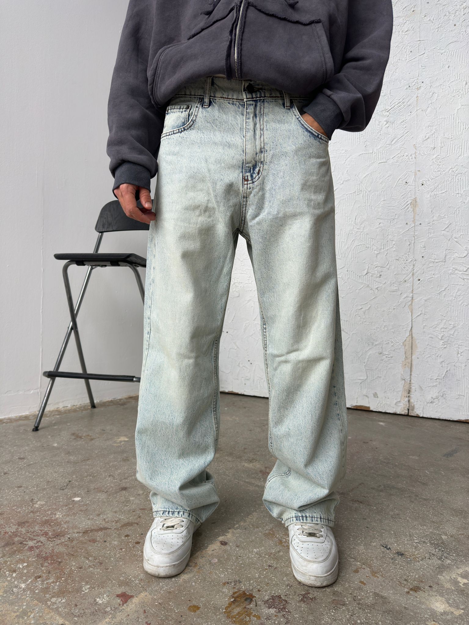 Chill Green Baggy Pantolon Alx