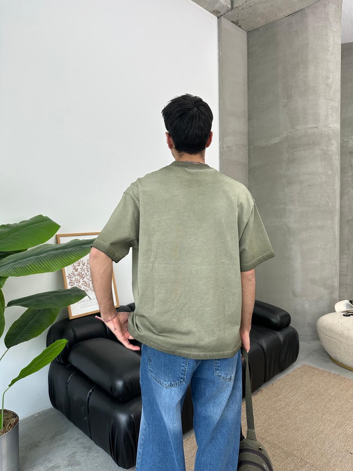 Shoot Now Haki Oversize T-Shirt