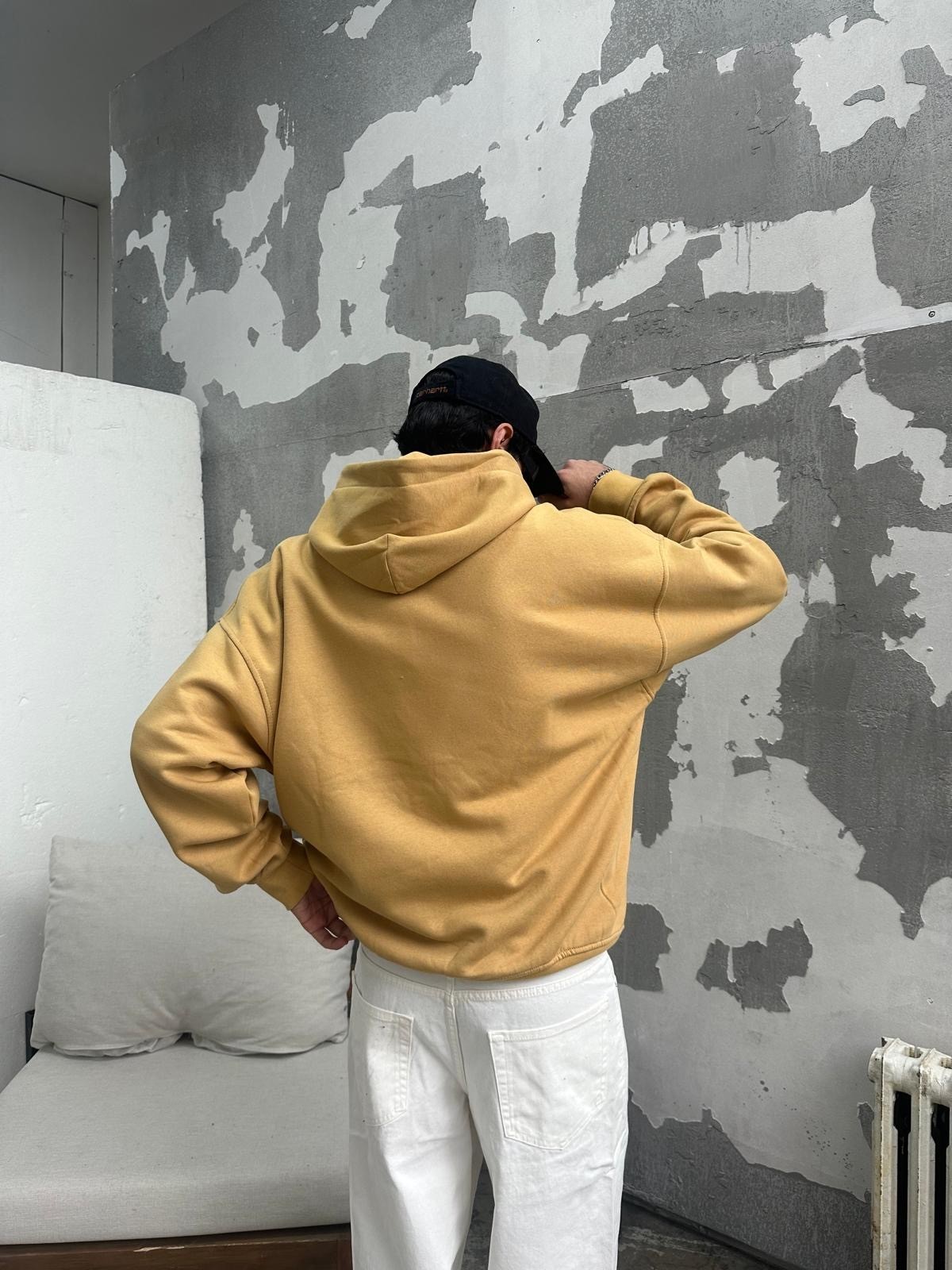 Wow Speed Nakışlı Oversize Hoodie