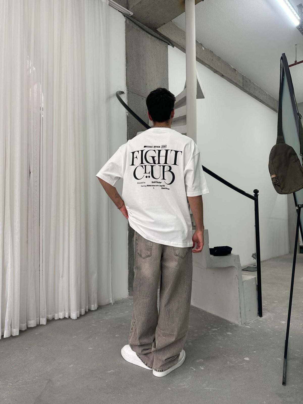 Fight Club Back Print T-Shirt 