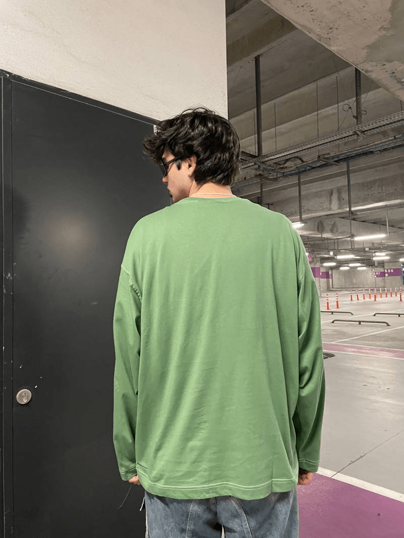 Yeşil Basic Long Sleeve