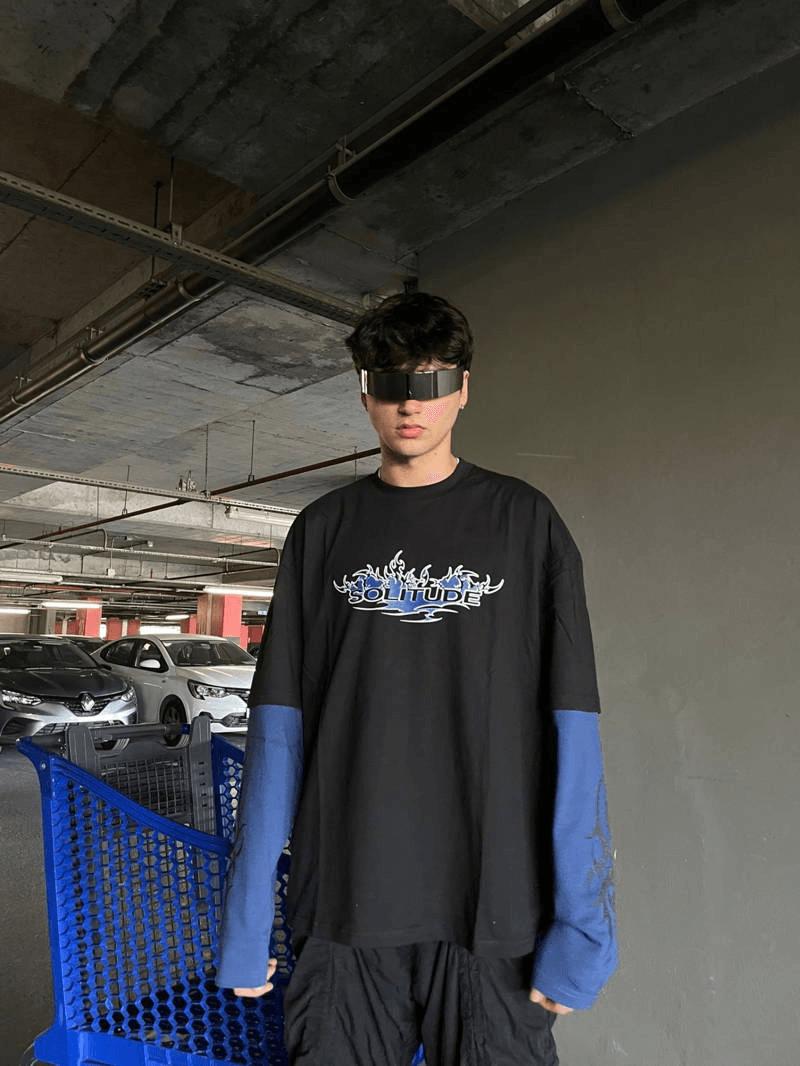 Sollitude Flame Blue Long Sleeve