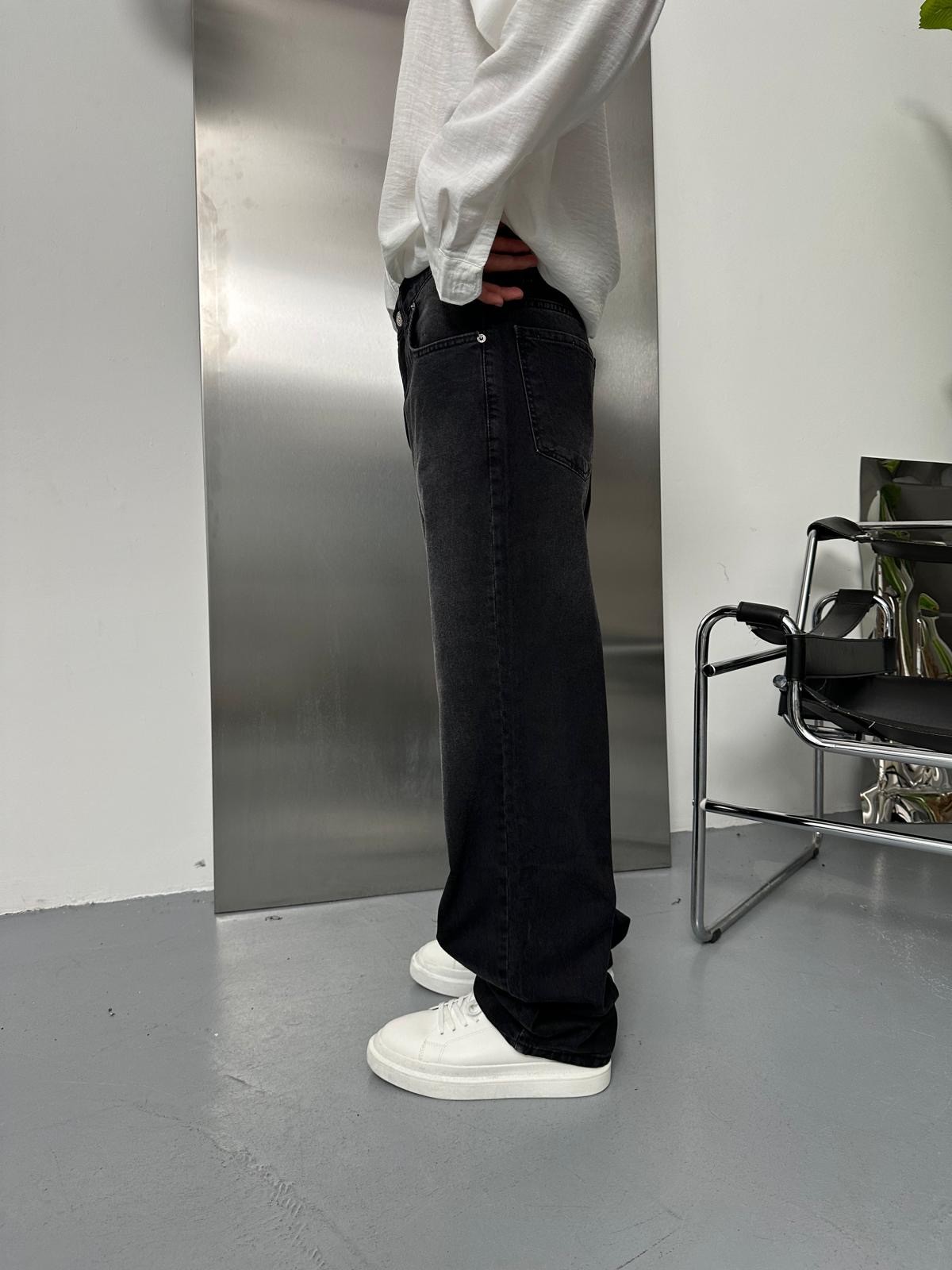 Washed Black Tint Baggy Pantolon Alx