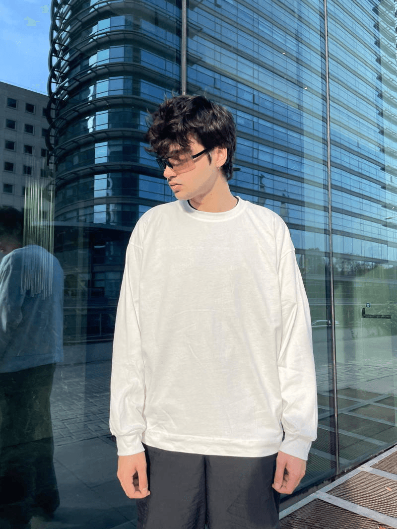 Beyaz Basic Long Sleeve