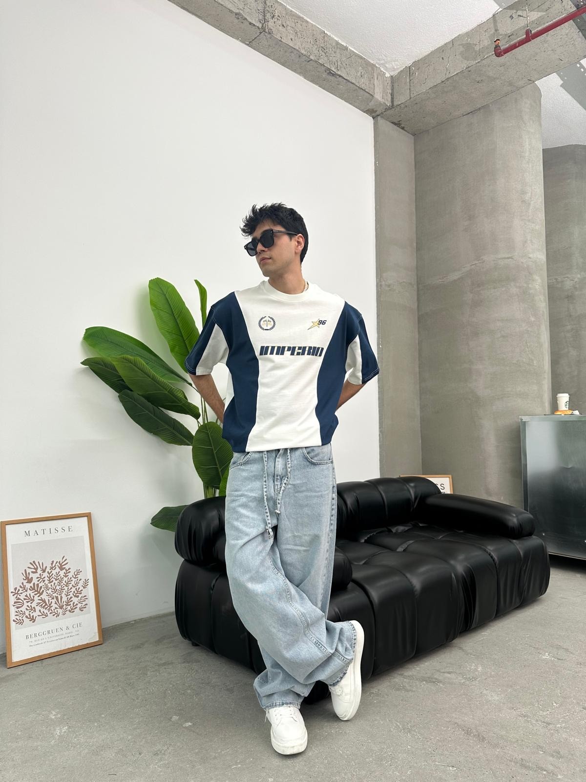 İmperio 96 Reglon Kol Lacivert T-Shirt
