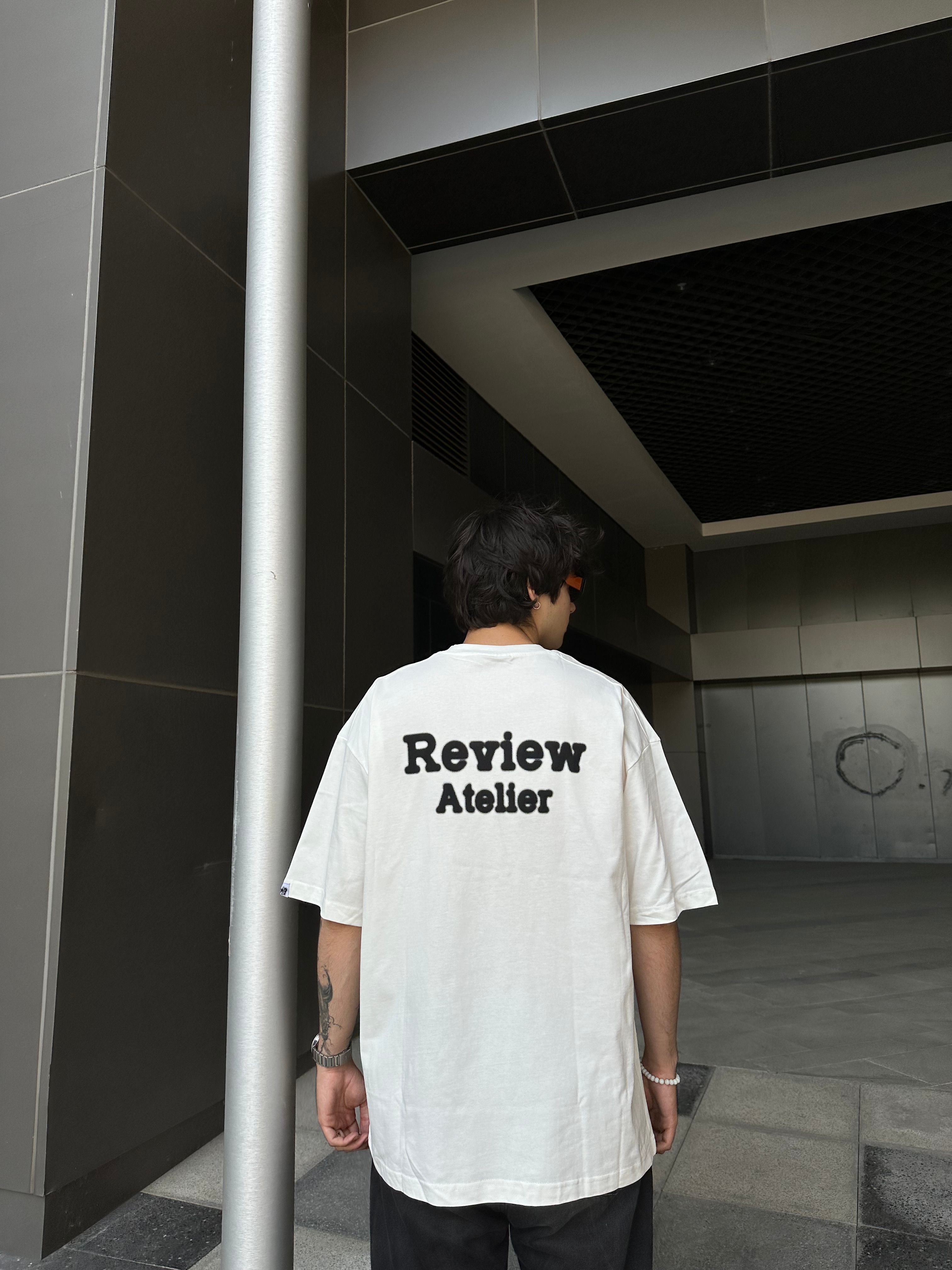 Review Atalier Print White T-Shirt