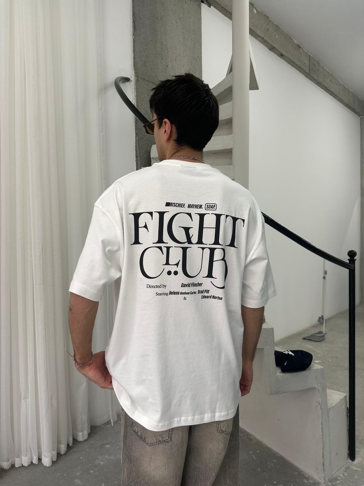 Fight Club Back Print T-Shirt 
