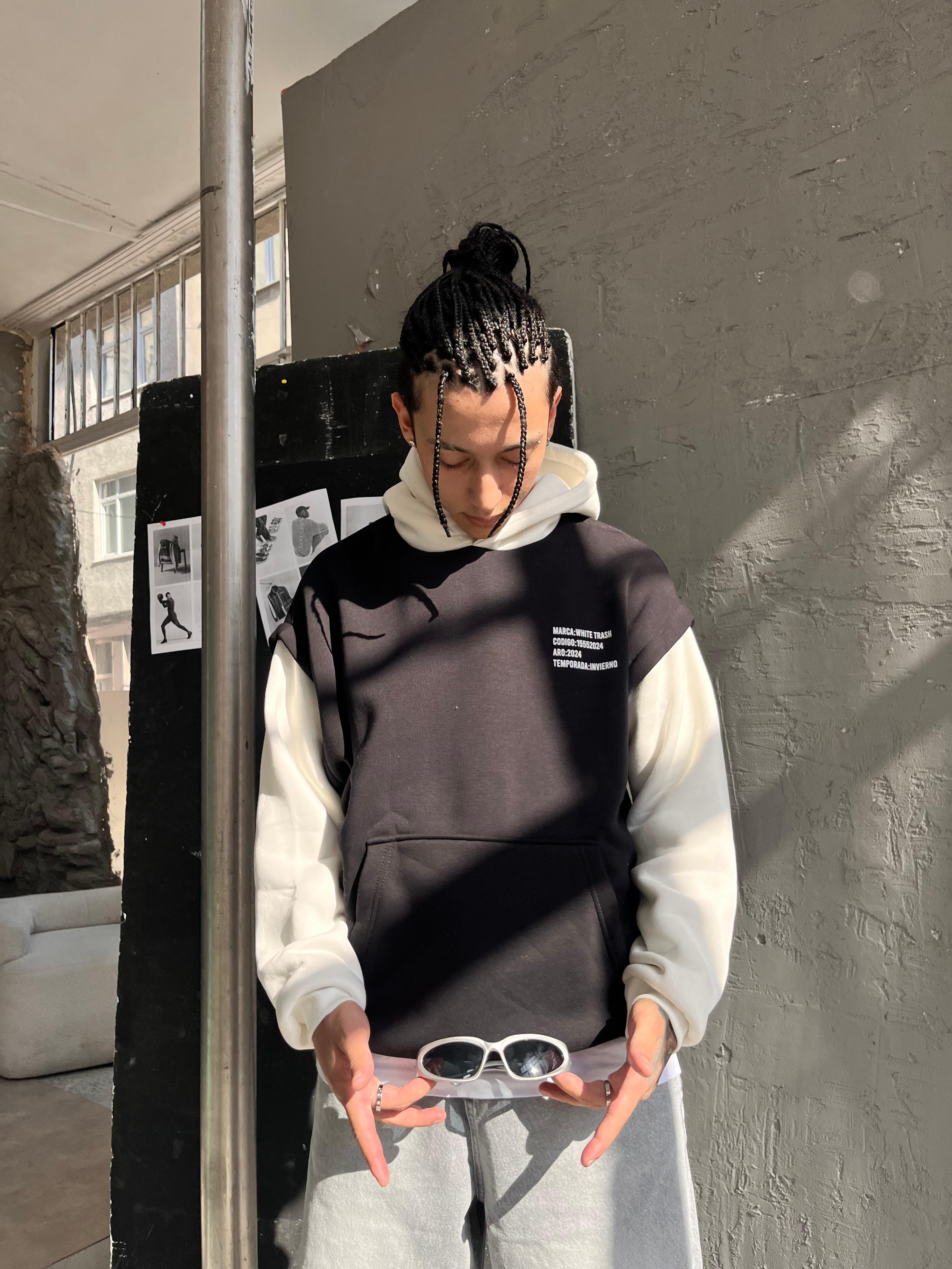 White Trash Oversize Hoodie