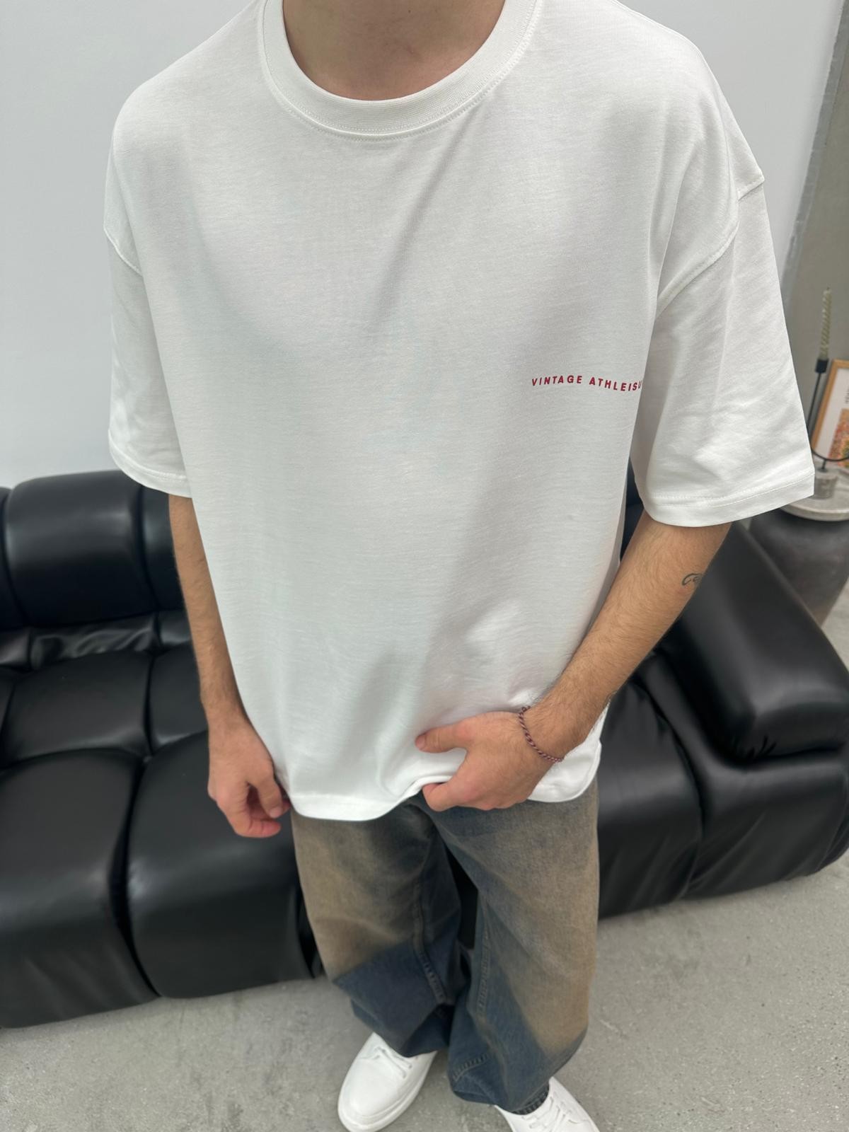Goodrich Sportive Back Print White T-Shirt