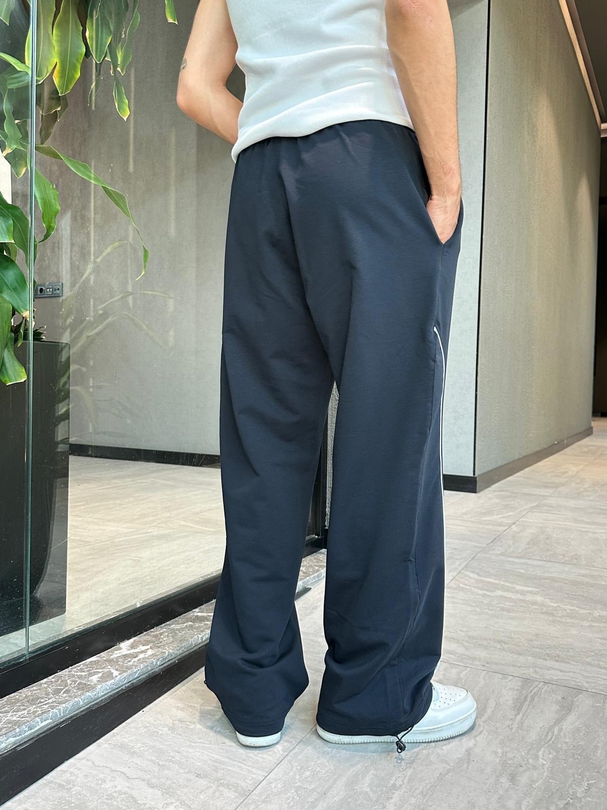 New York Nakışlı Baggy Eşofman Altı