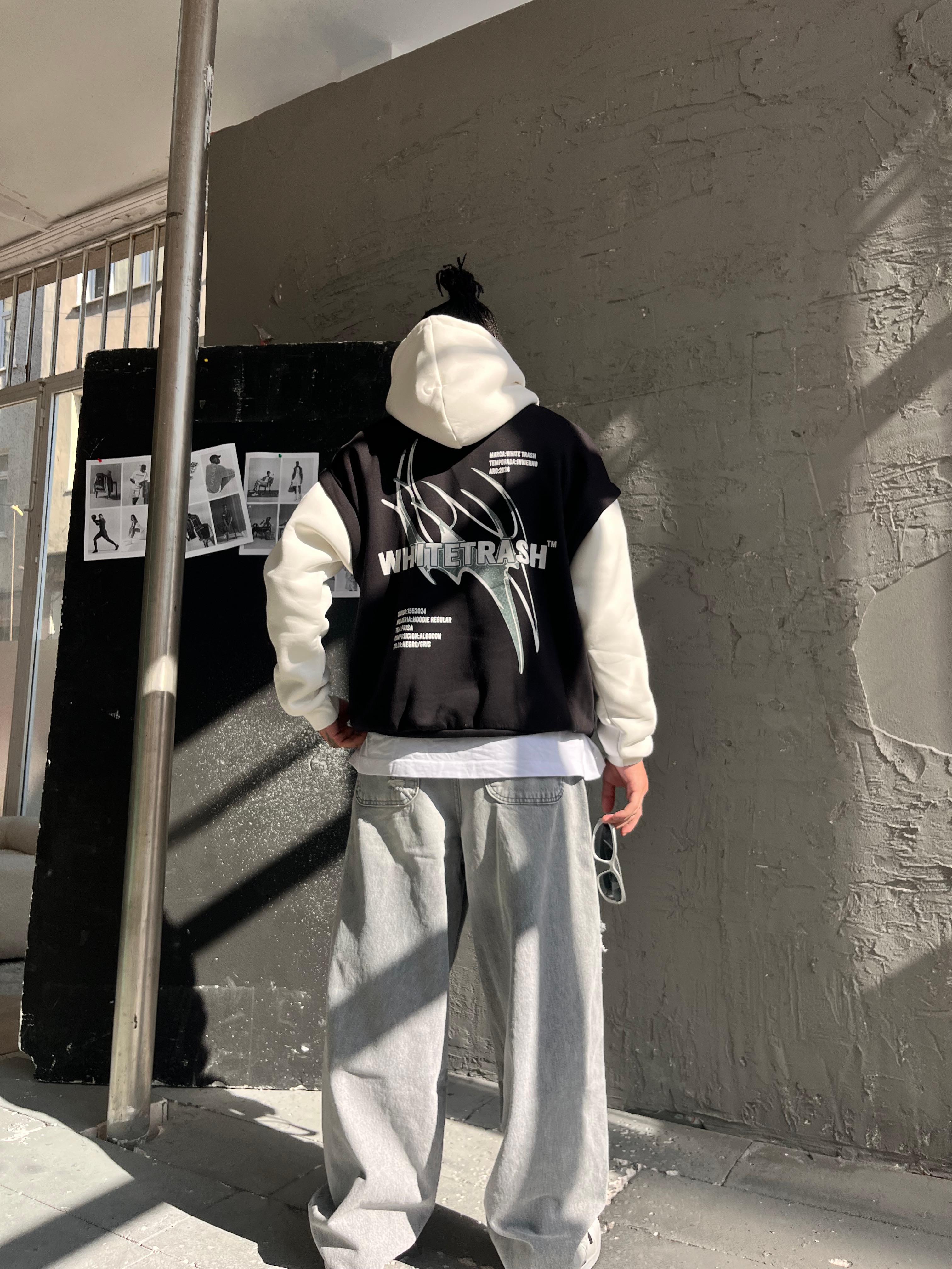 White Trash Oversize Hoodie