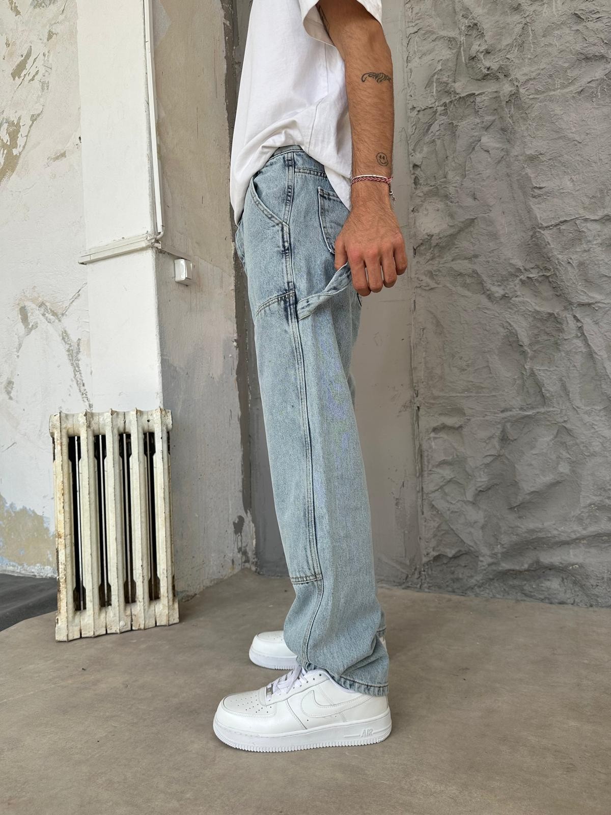 Blue Carpenter Baggy Jean