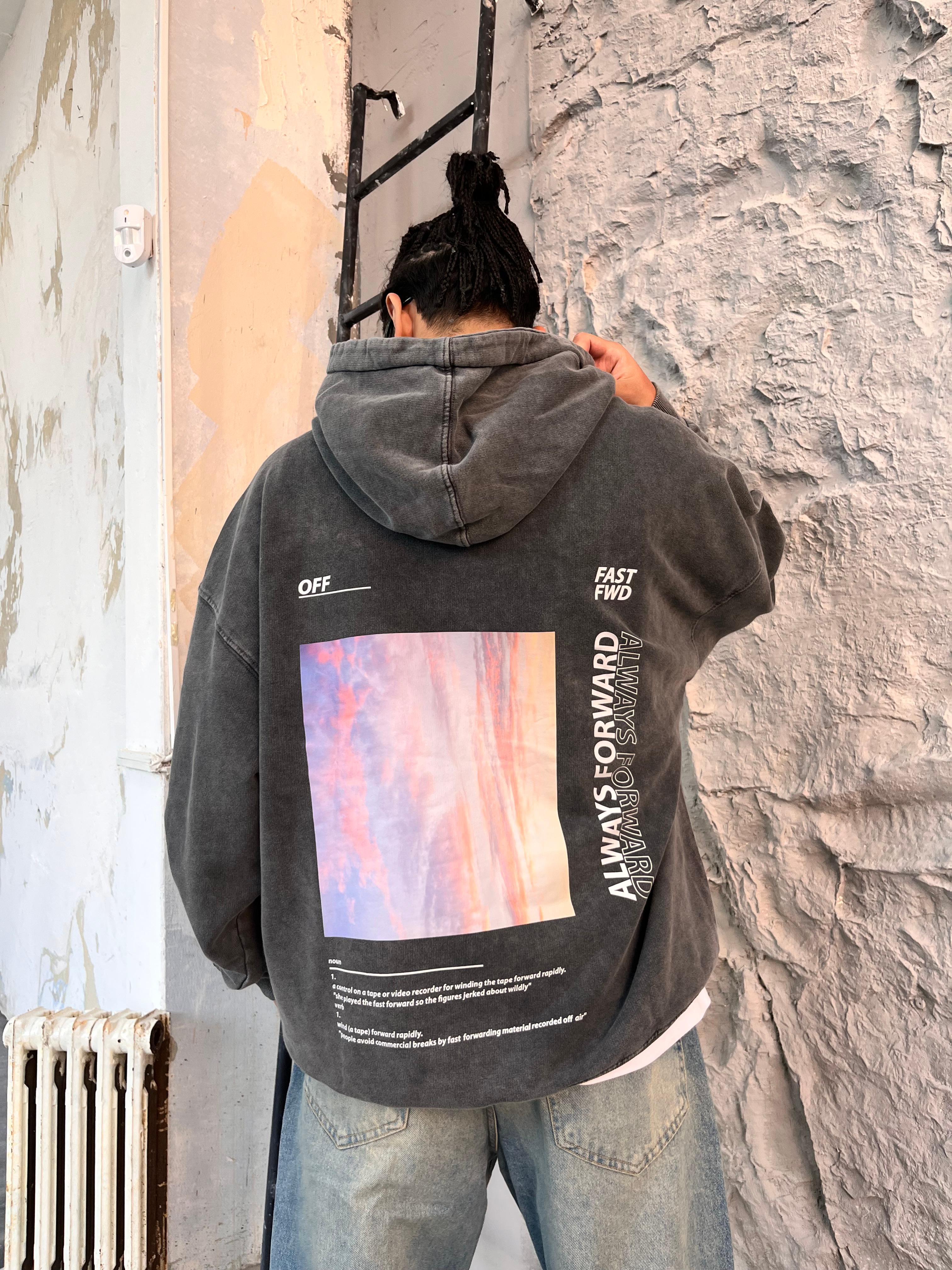 1989 Acid Wash Hoodie