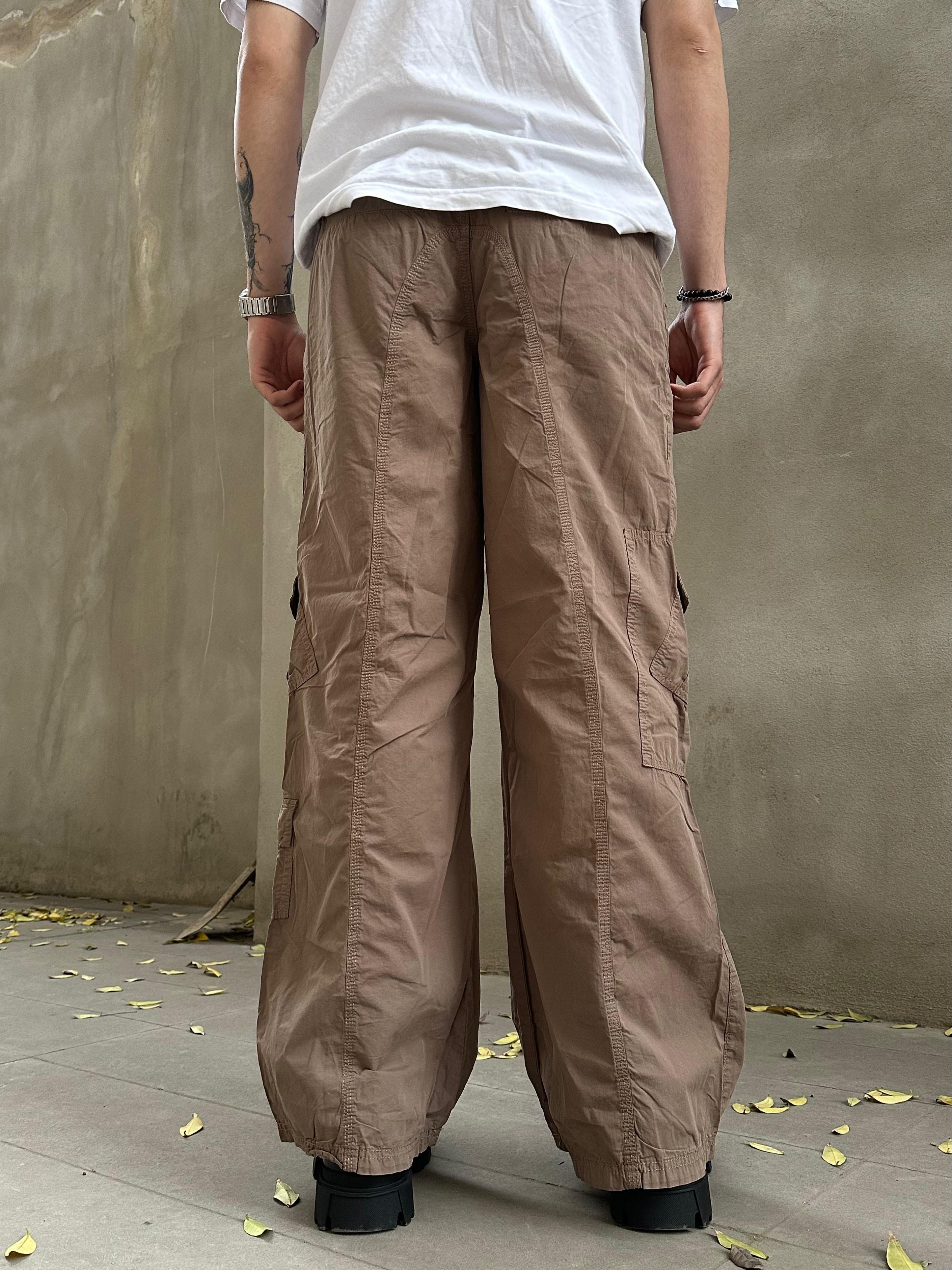 Brown Mini Cepli Baggy Pantalon