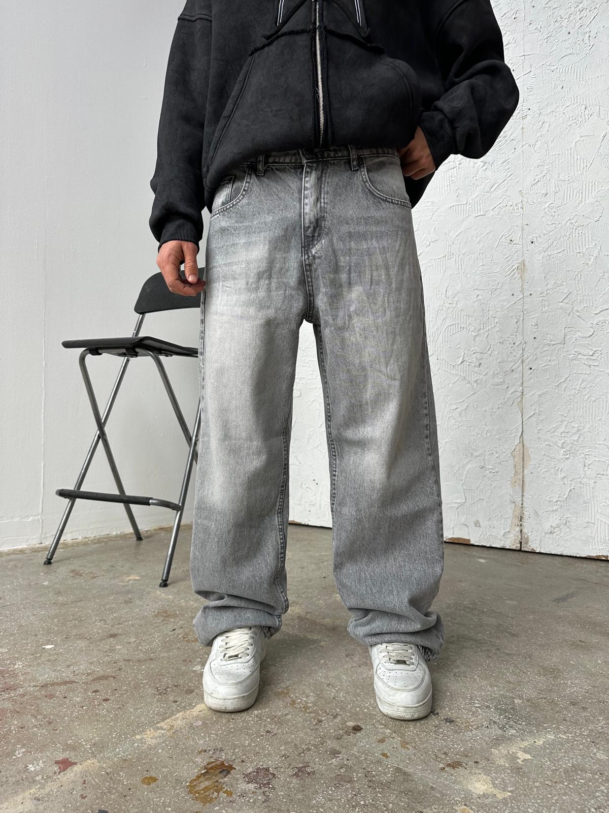 Stray Belt Grey Baggy Pantolon Alx