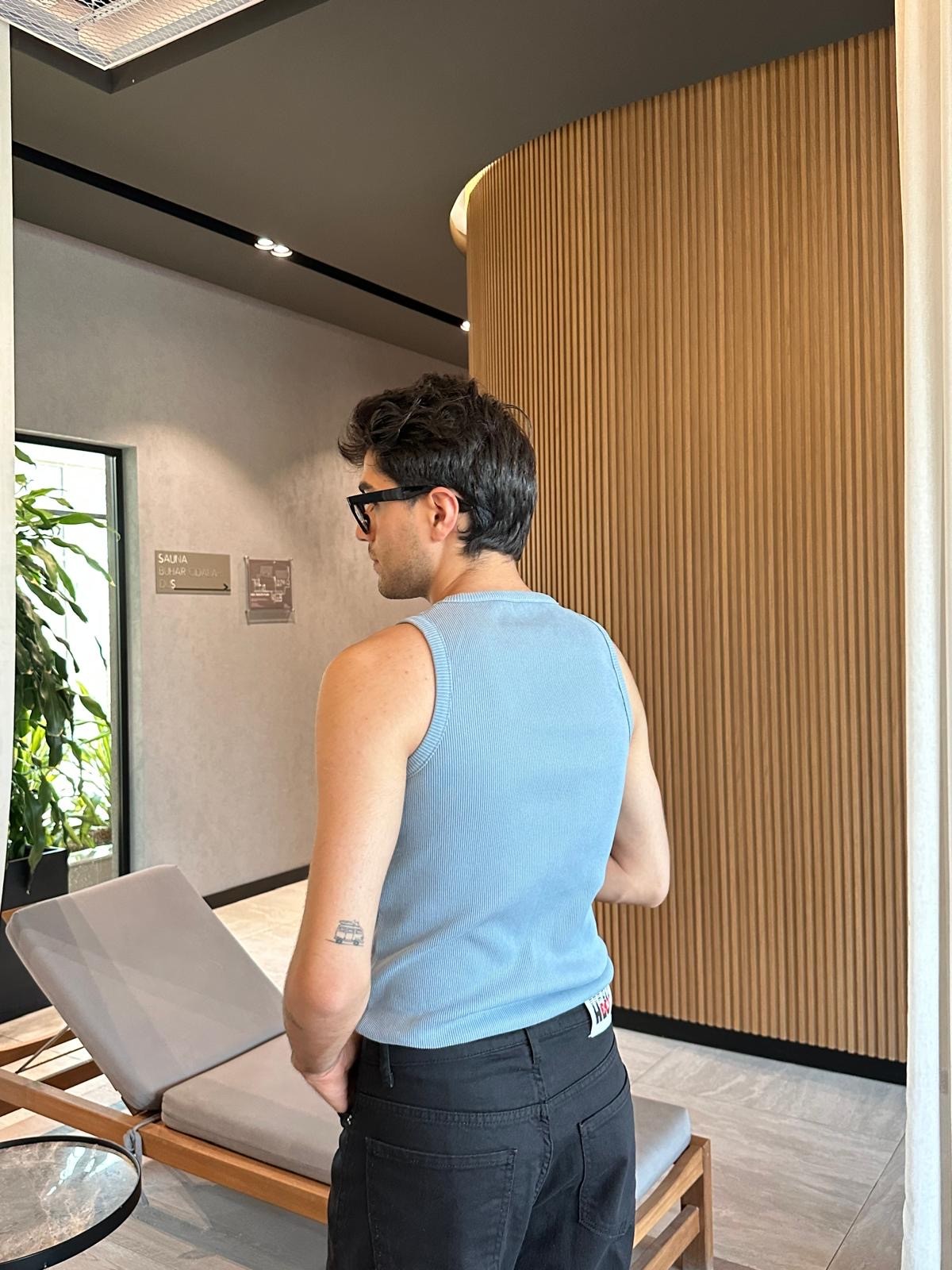 Bebe Mavisi Tank Top Atlet