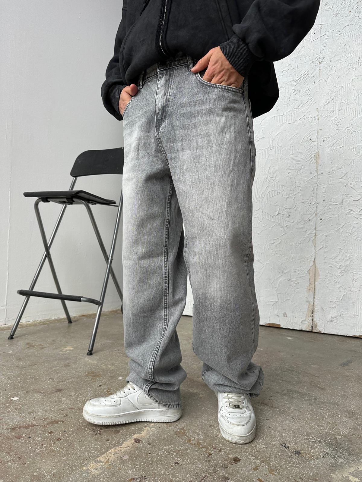 Stray Belt Grey Baggy Pantolon Alx