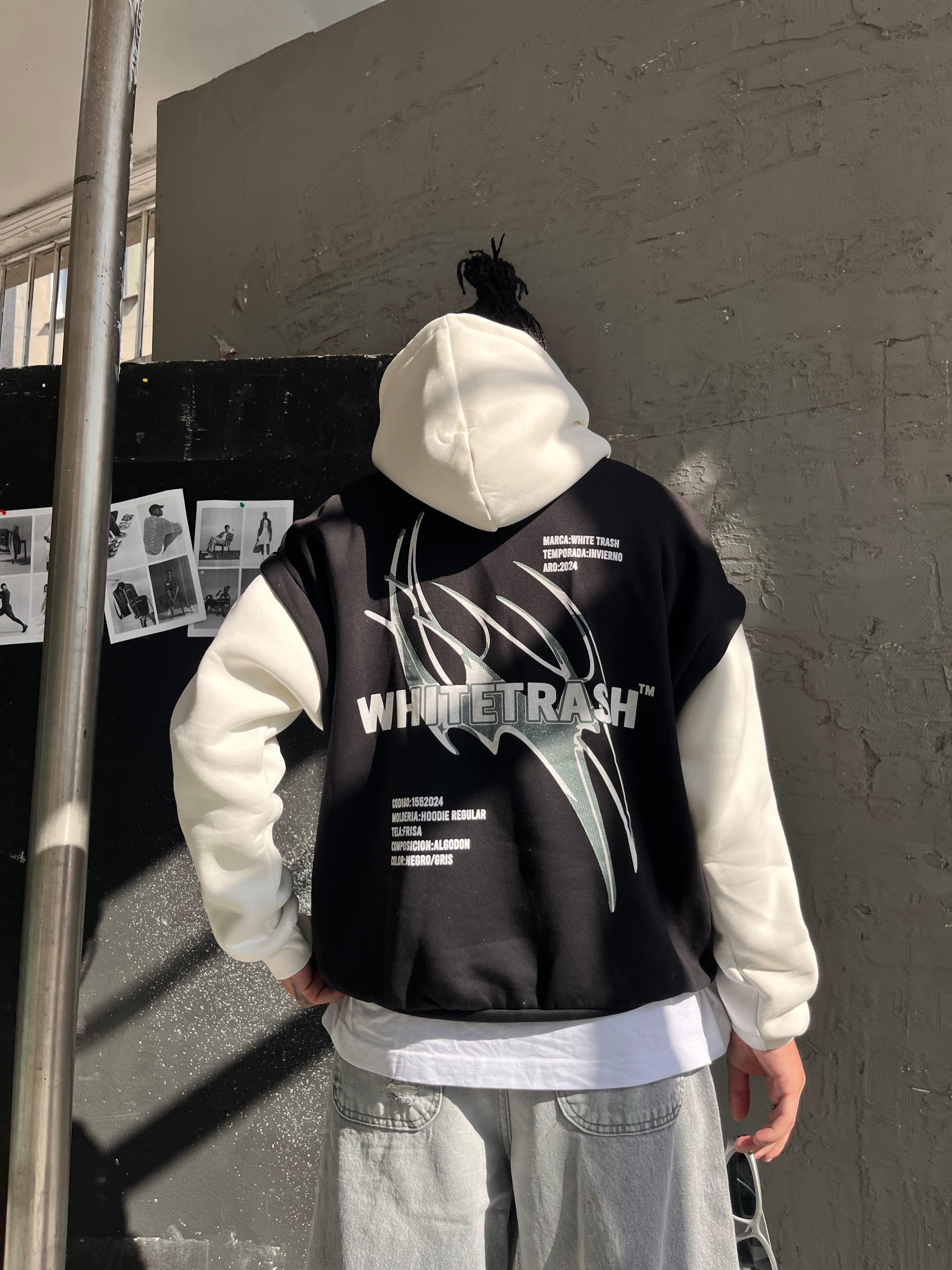 White Trash Oversize Hoodie