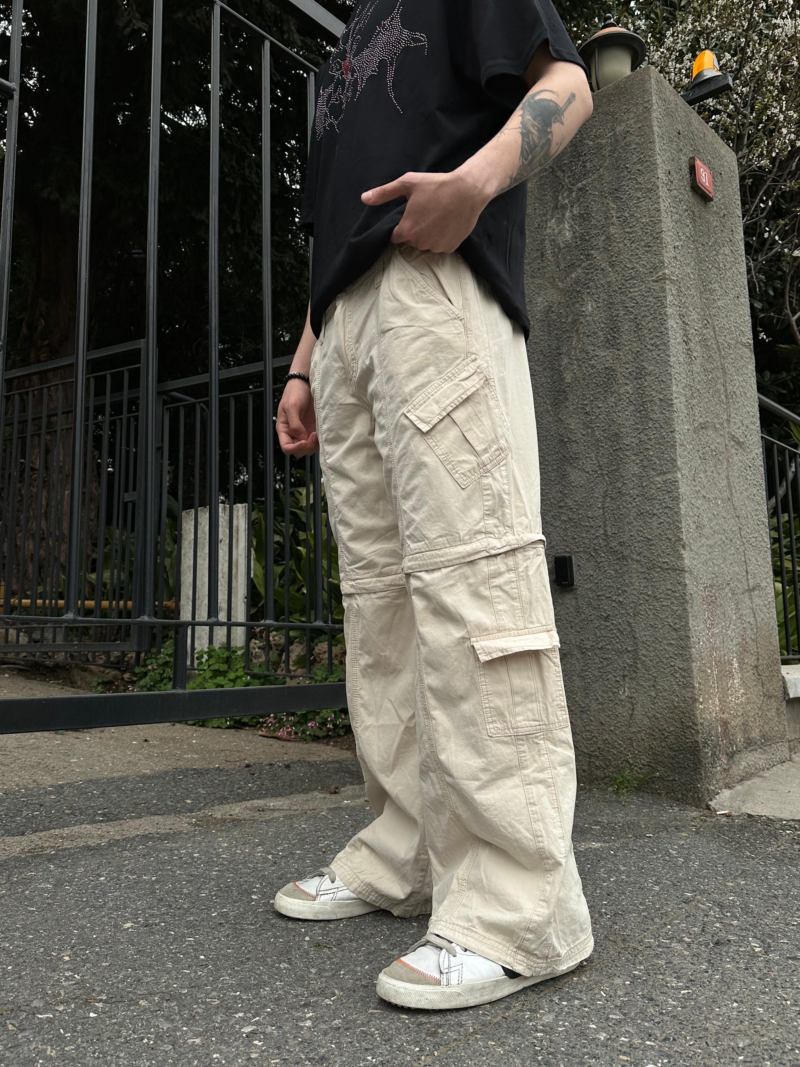 Beige Short x Pant Recyclable Pant