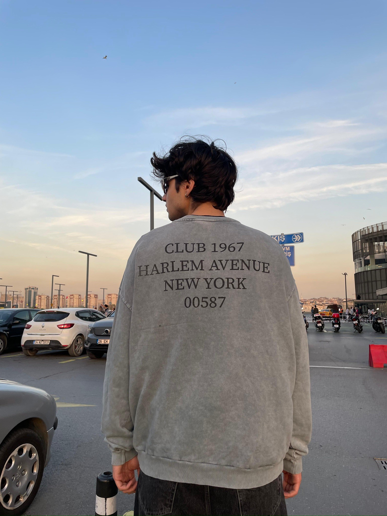 Club 1967 Yıkamalı Sweatshirt