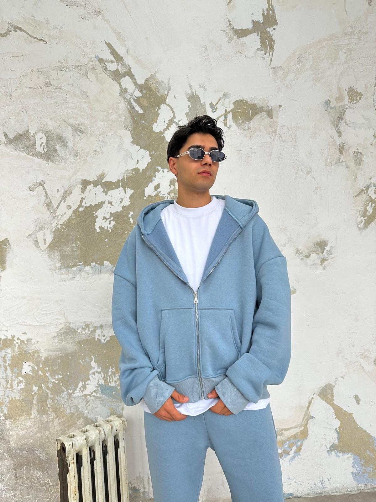 Prada Mavisi Oversize Basic Zip Hoodie