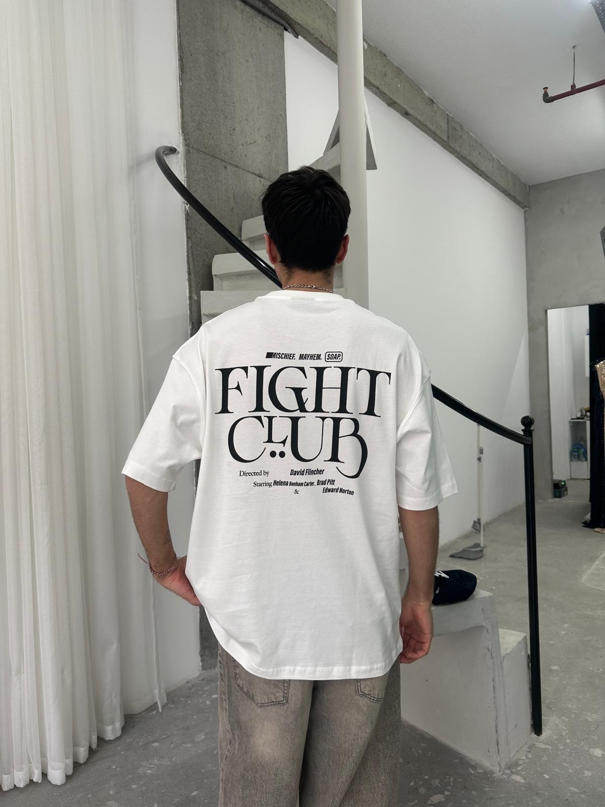 Fight Club Back Print T-Shirt 