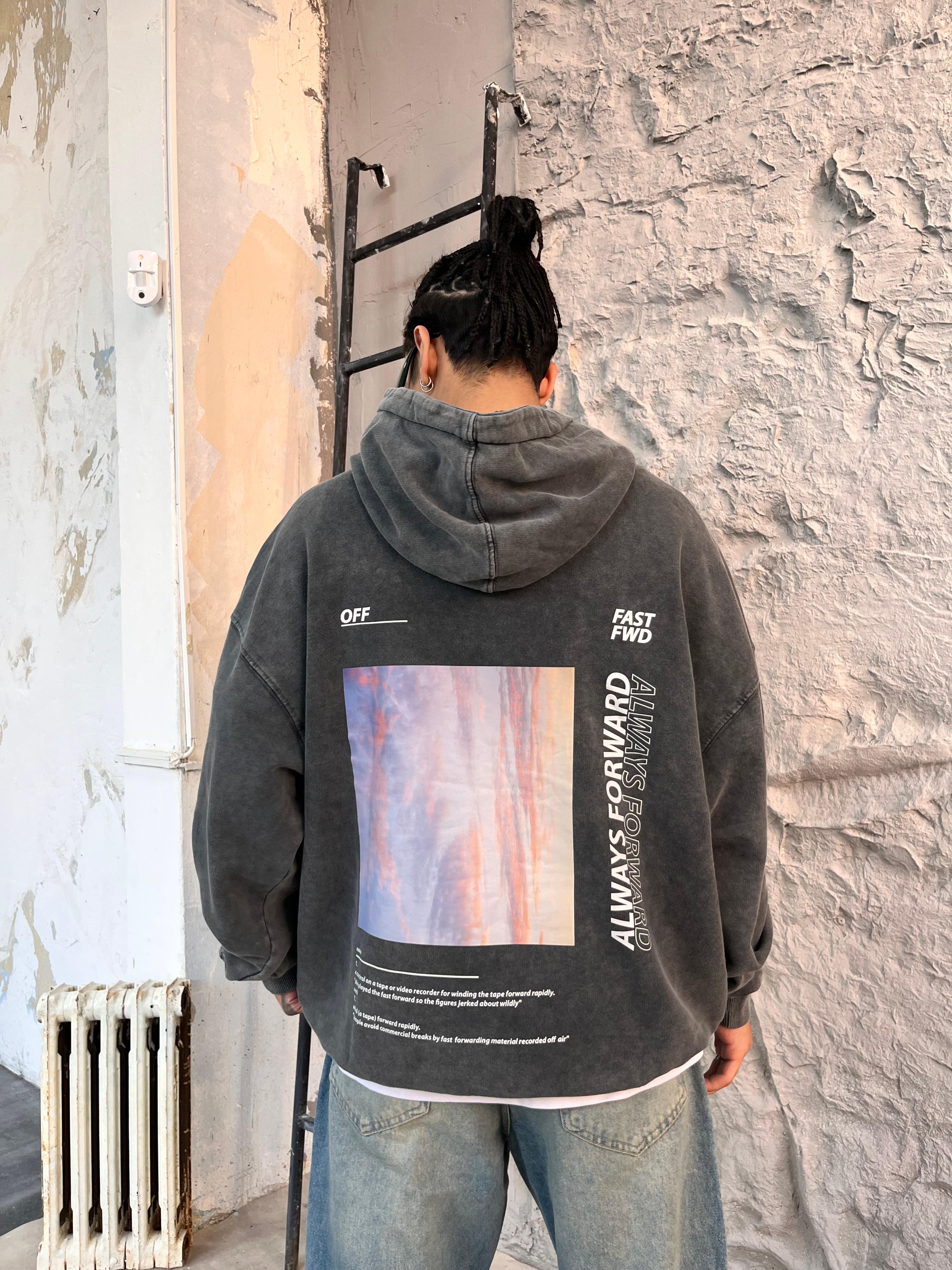 1989 Acid Wash Hoodie