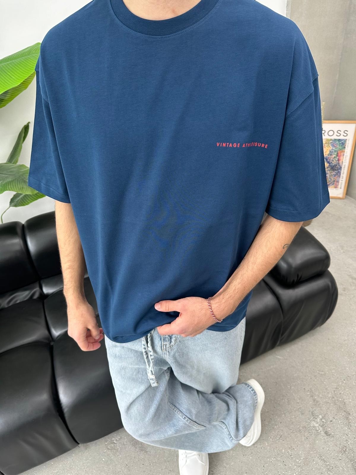 Goodrich Sportive Back Print Lacivert T-Shirt