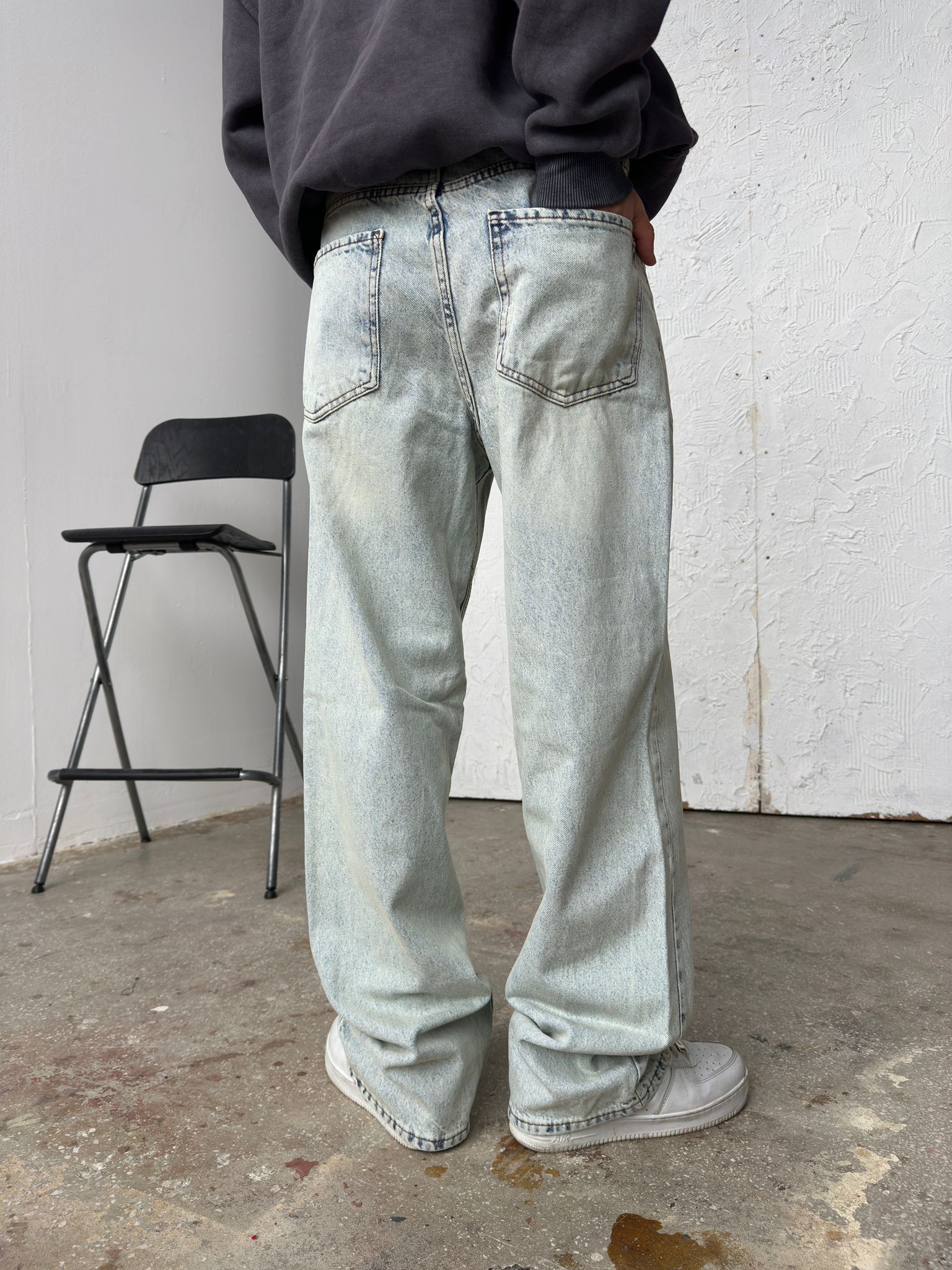 Chill Green Baggy Pantolon Alx