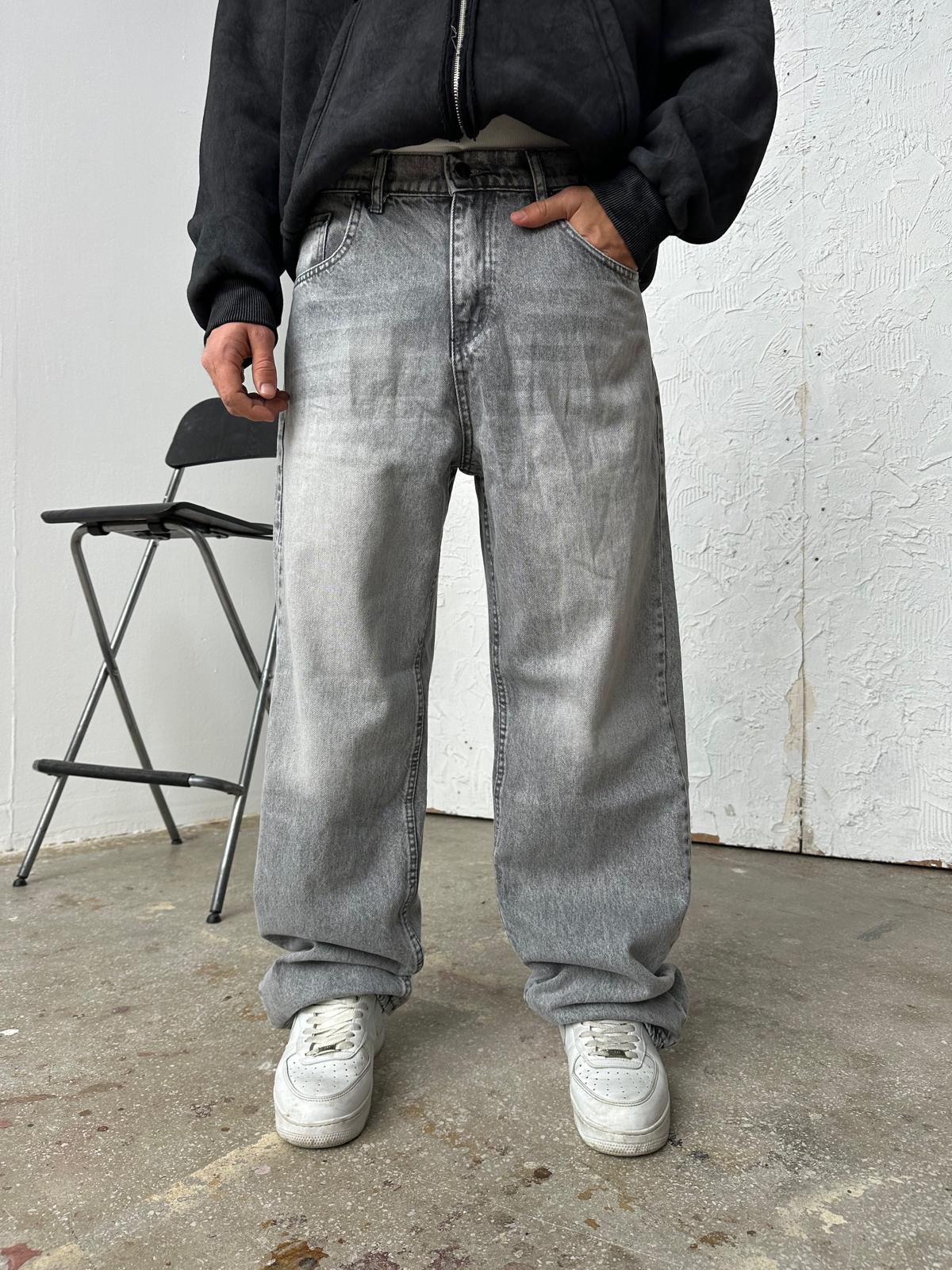 Stray Belt Grey Baggy Pantolon Alx