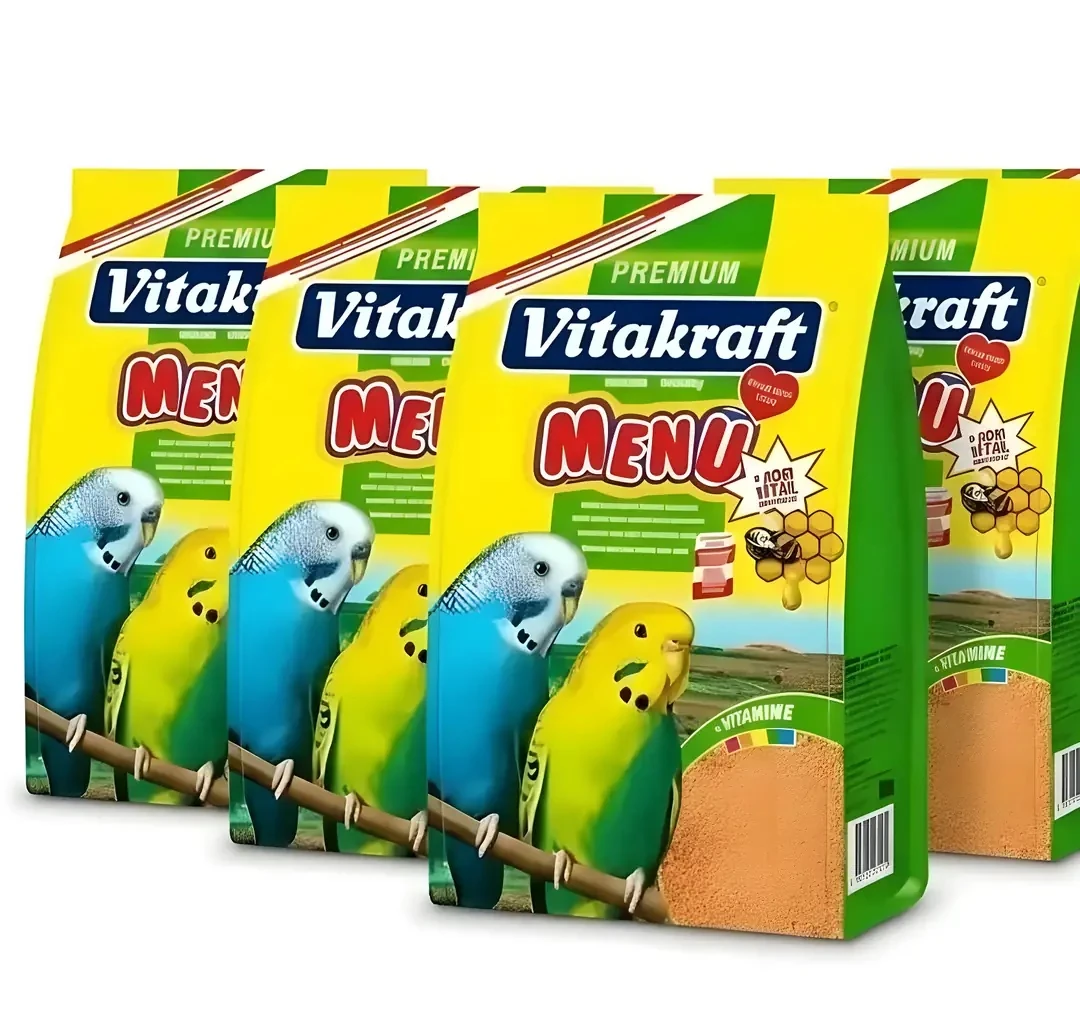 Vitakraft Menü Premium Muhabbet Kuşu Yemi 500 Gr - 4 Adet
