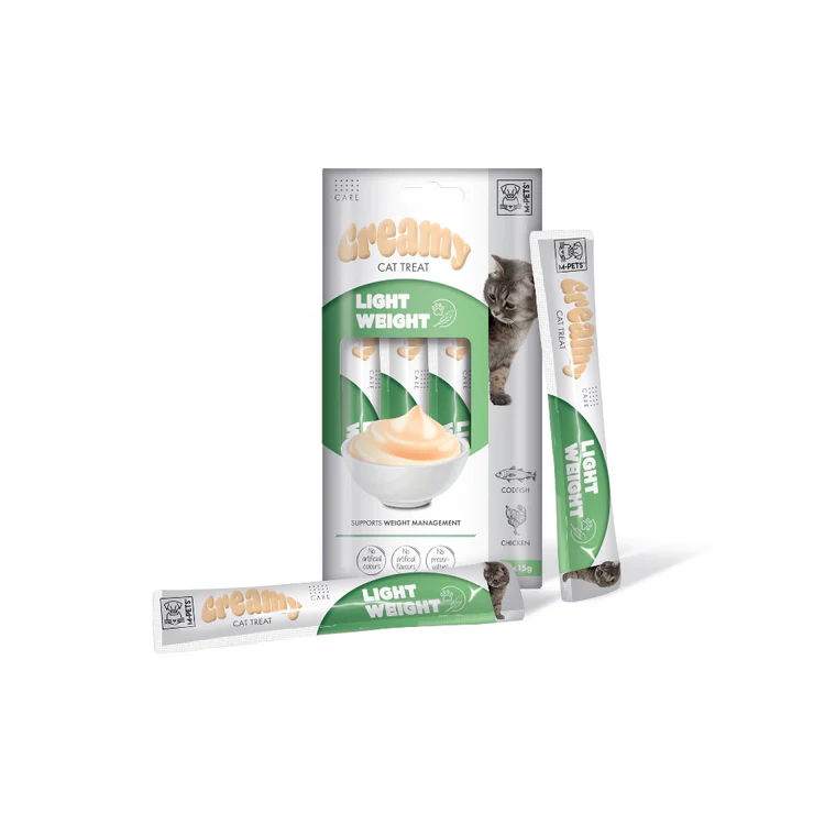 M-Pets Light Weight Diyet Krema Kedi Ödül Maması 15gr (4'lü)