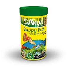 Artakua Guppy Fish 250 ml / 100 gr Granül Balık Yemi