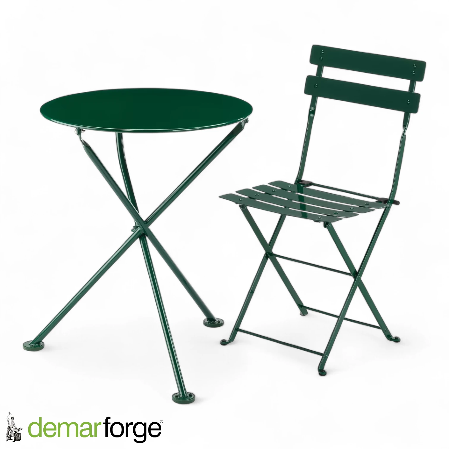 5502 S Katlanır sandalye & katlanır yuvarlak masa metal tabla. - RAL 6012