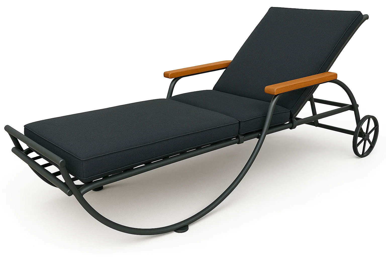 5603 Şezlong sırt ayarlanabilir minderli.