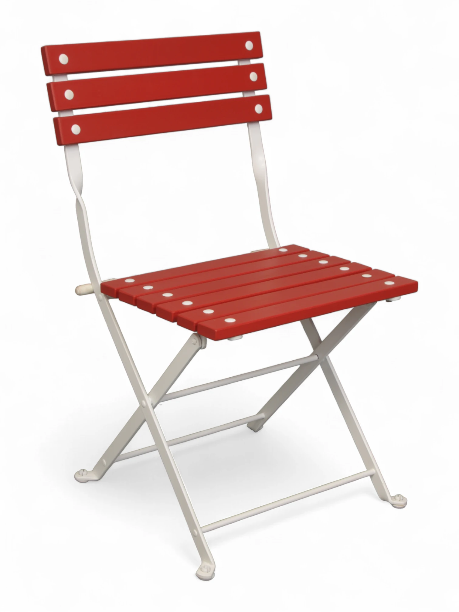 Katlanır çocuk sandalyesi masif doğal ahşap.